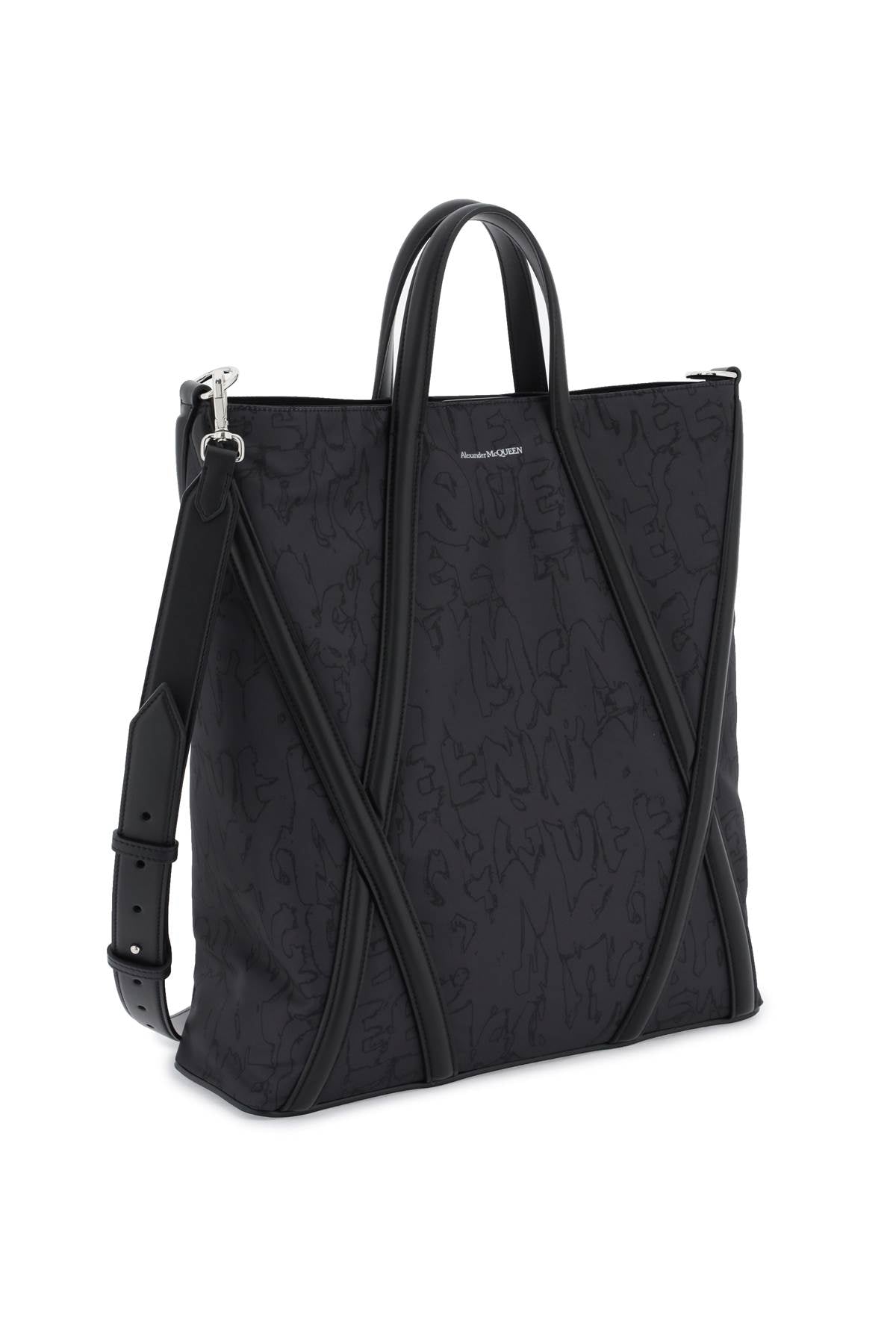 Alexander McQueen The Harness Tote Bag Black