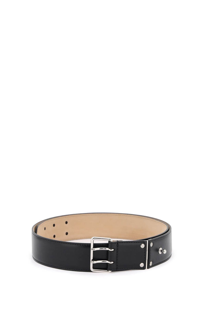 Alexander McQueen Military Belt Black