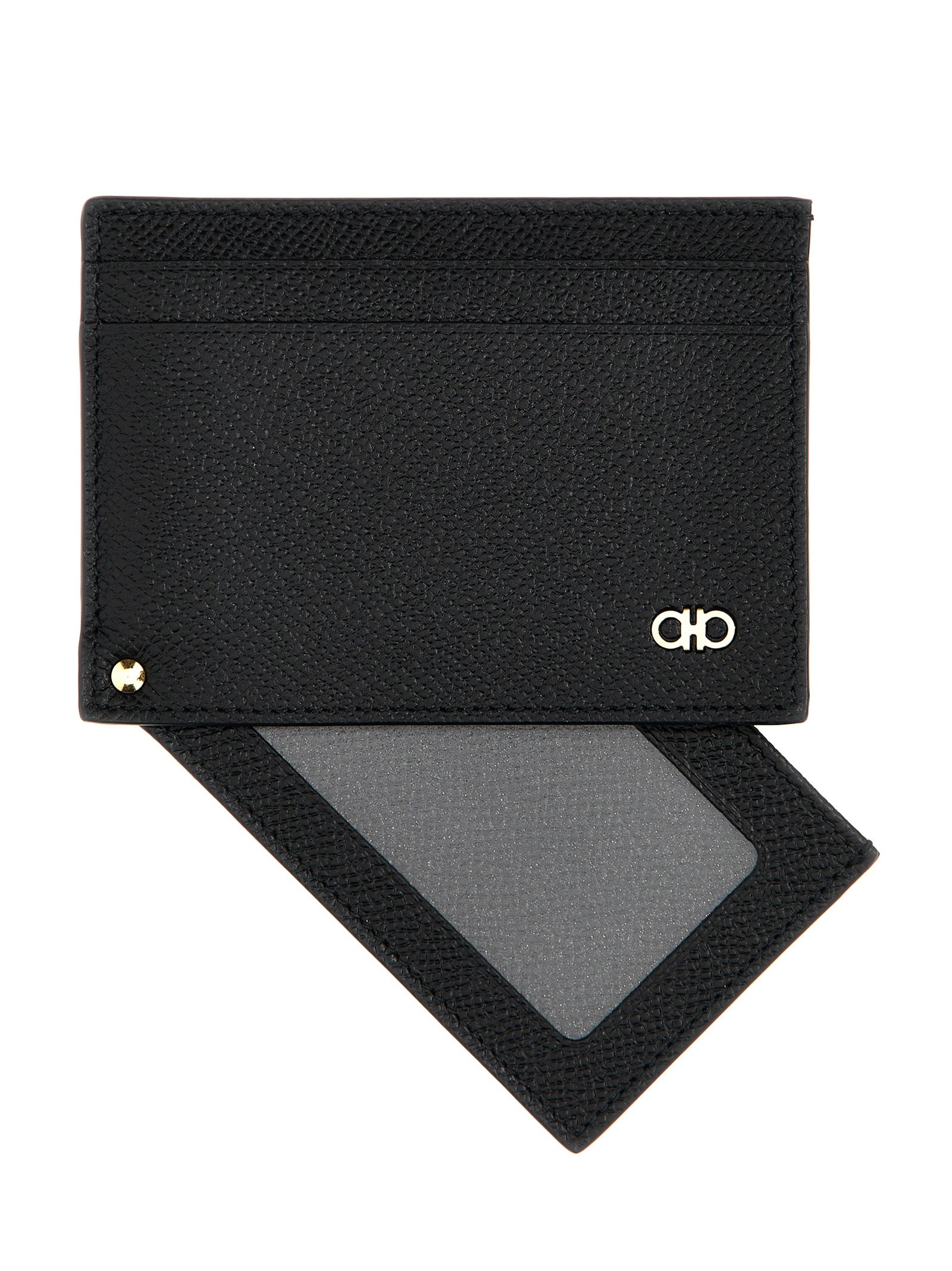 Ferragamo 'Micro Gancio' Card Holder