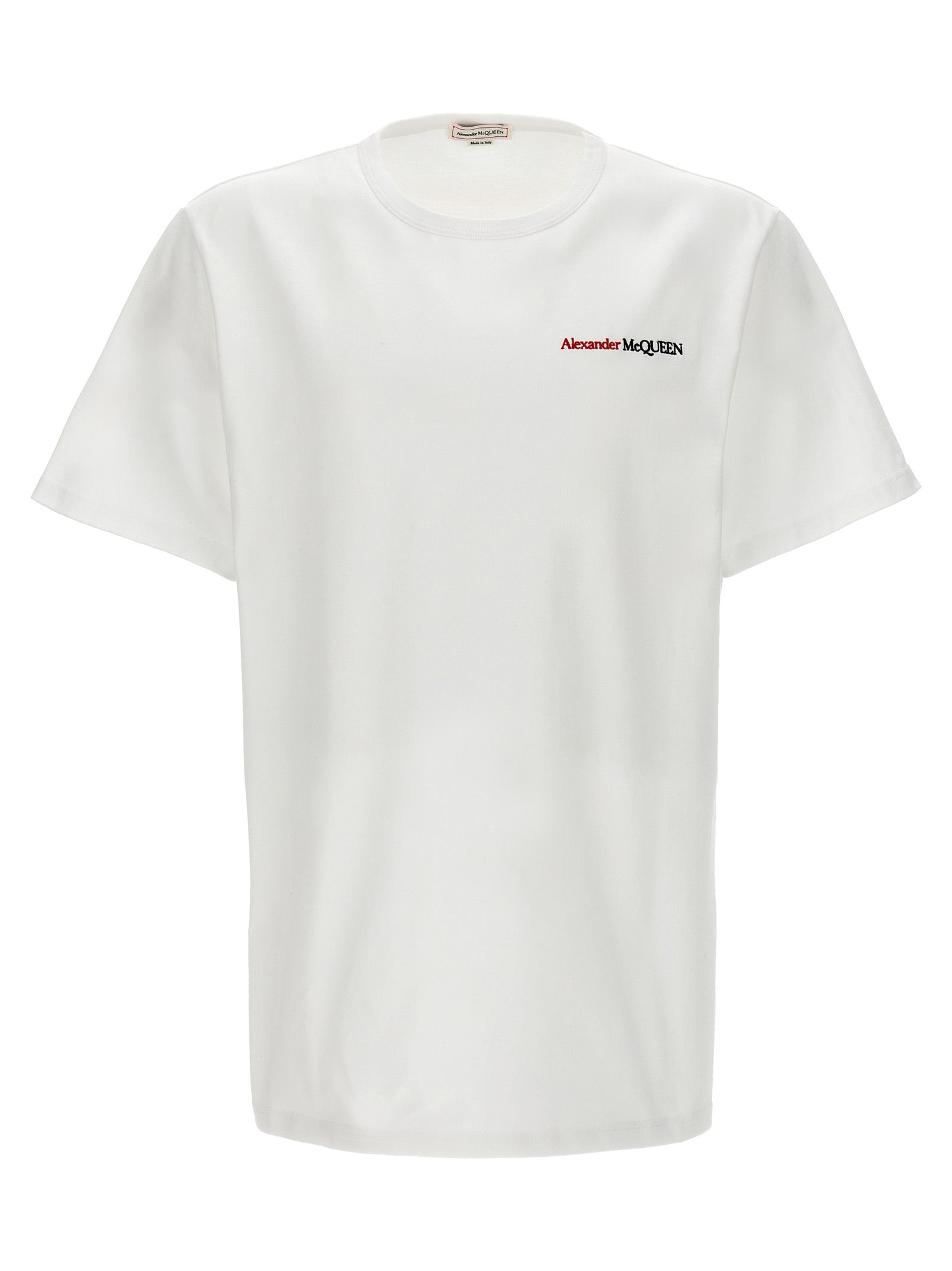 Alexander Mcqueen Logo Embroidery T-Shirt