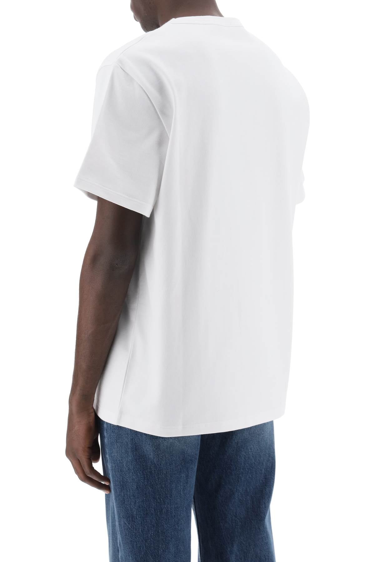 Alexander McQueen Reflected Logo T-Shirt White