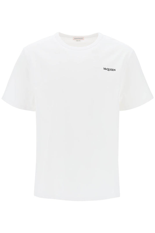 Alexander McQueen Reflected Logo T-Shirt White