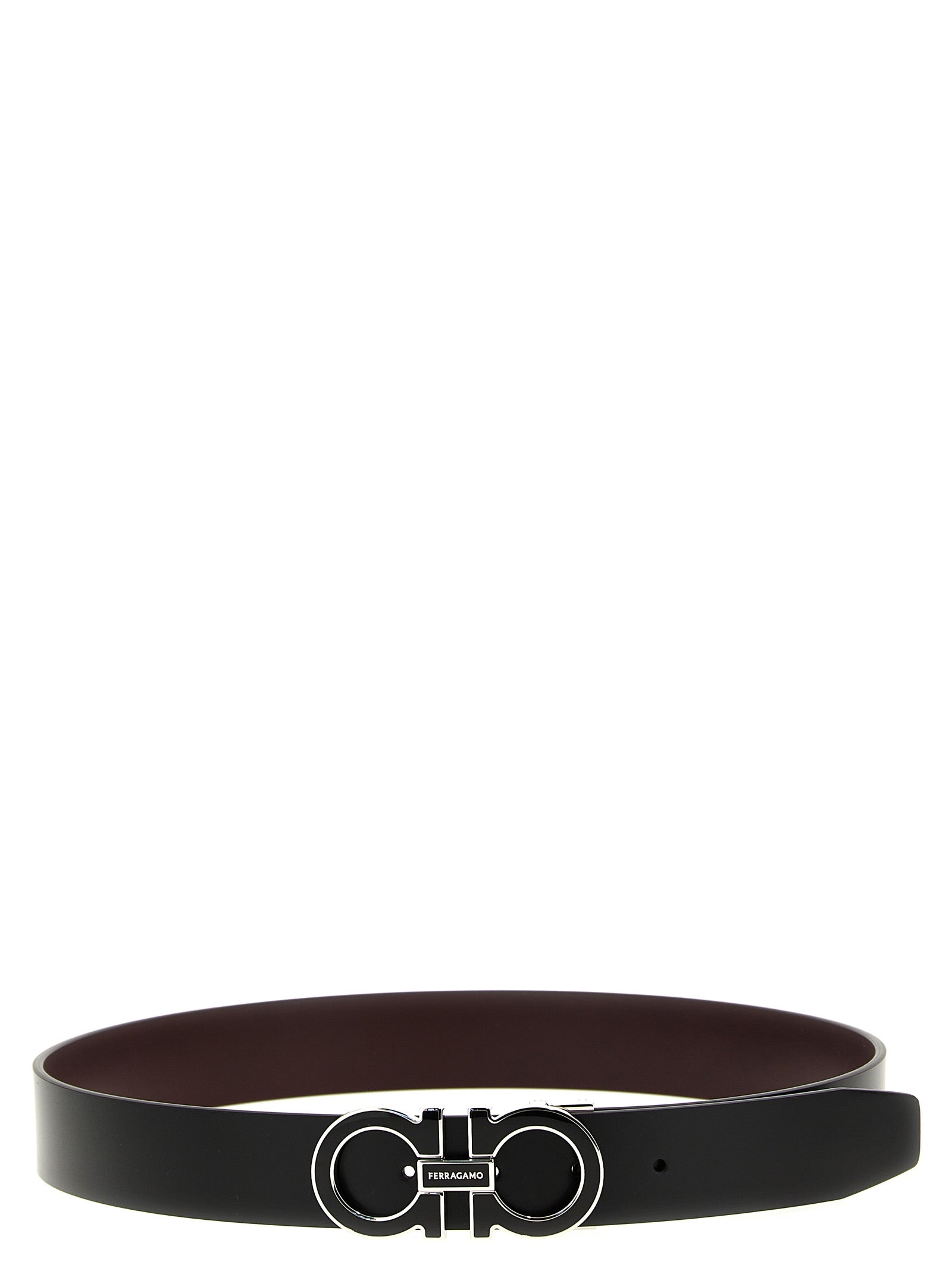 Ferragamo 'Gancini' Reversible Belt