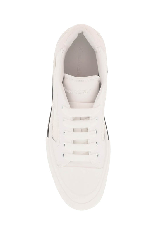 Alexander McQueen Deck Plimsoll Sneakers White