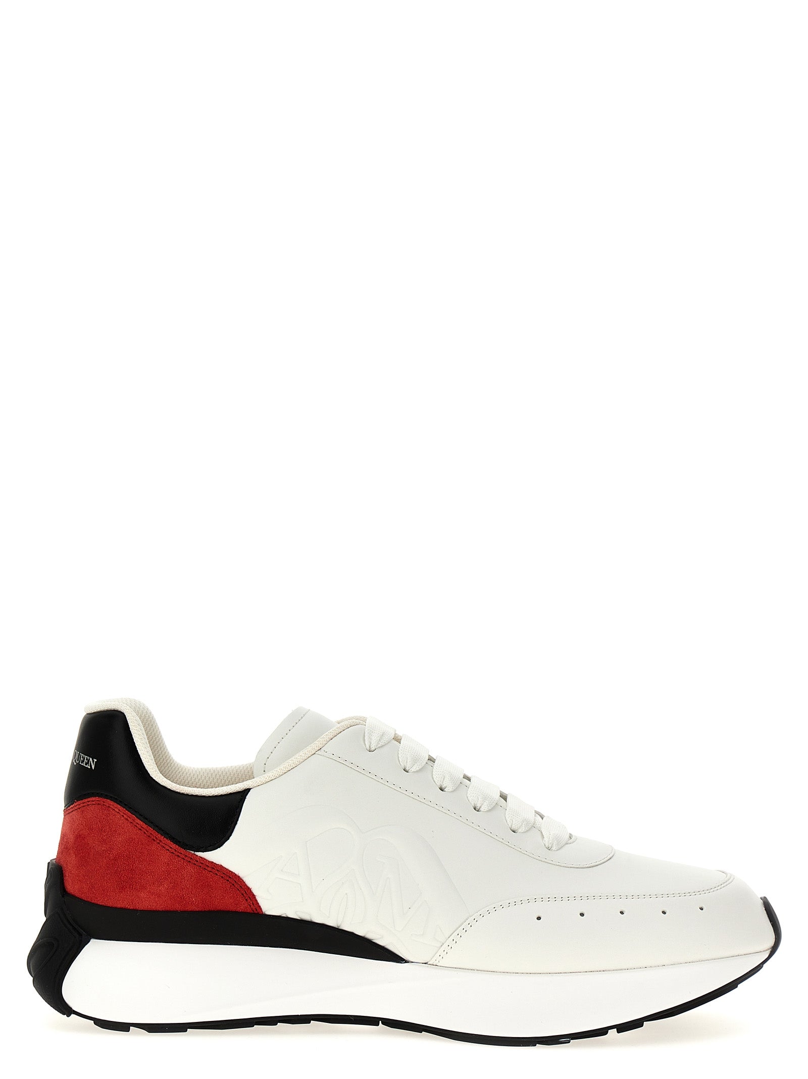 Alexander Mcqueen Logo Leather Sneakers