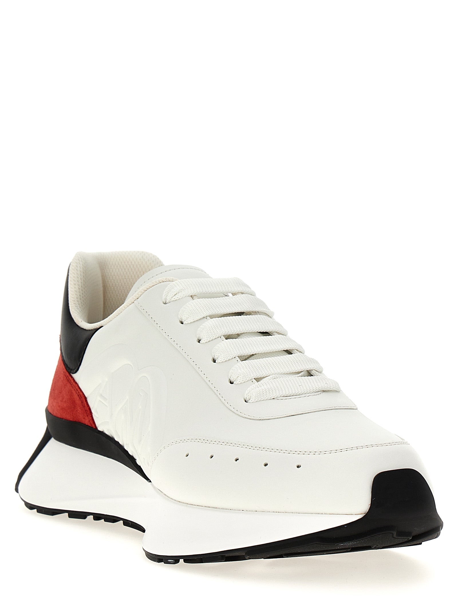 Alexander Mcqueen Logo Leather Sneakers