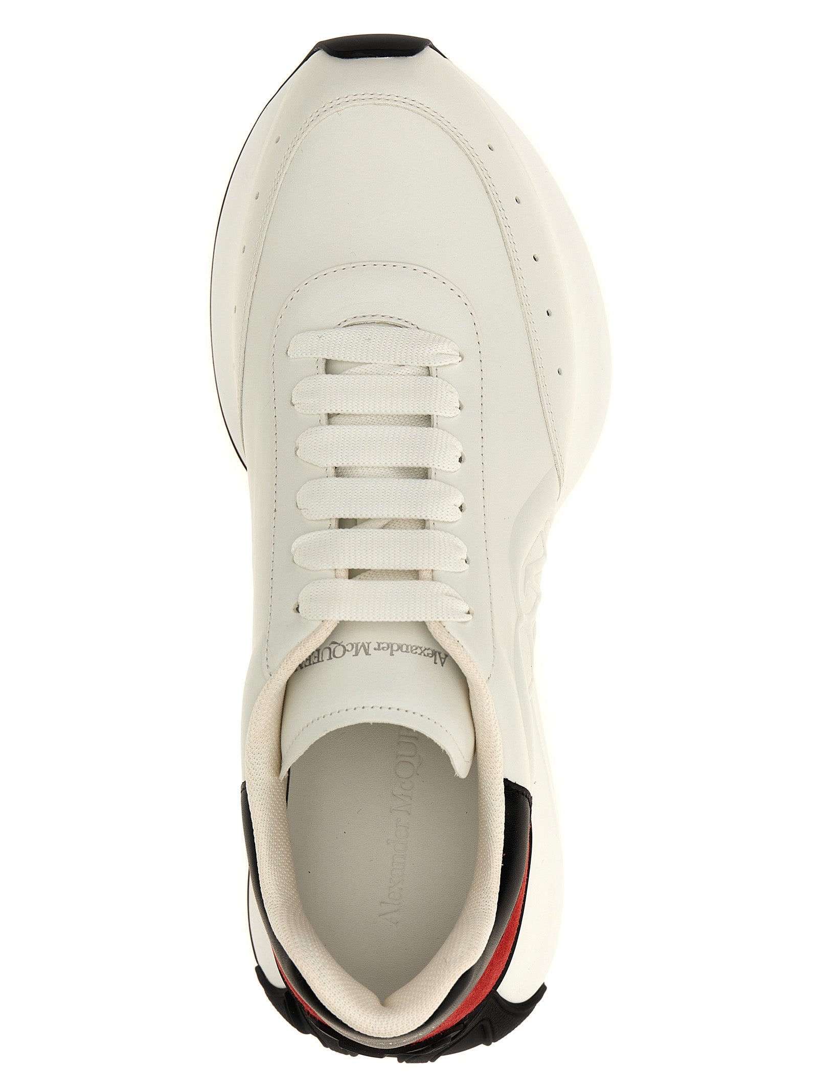 Alexander Mcqueen Logo Leather Sneakers