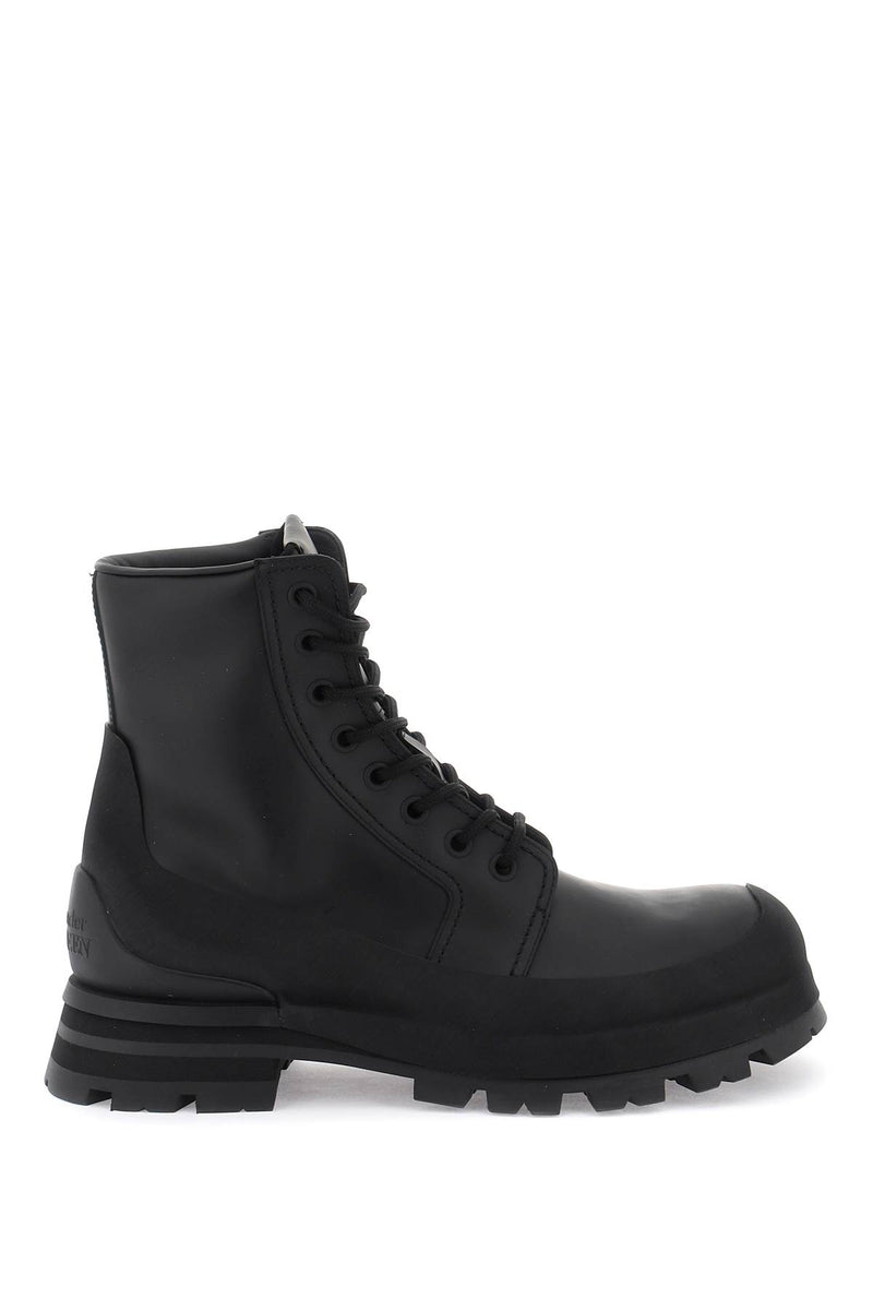 Alexander McQueen Wander Ankle Boots Black