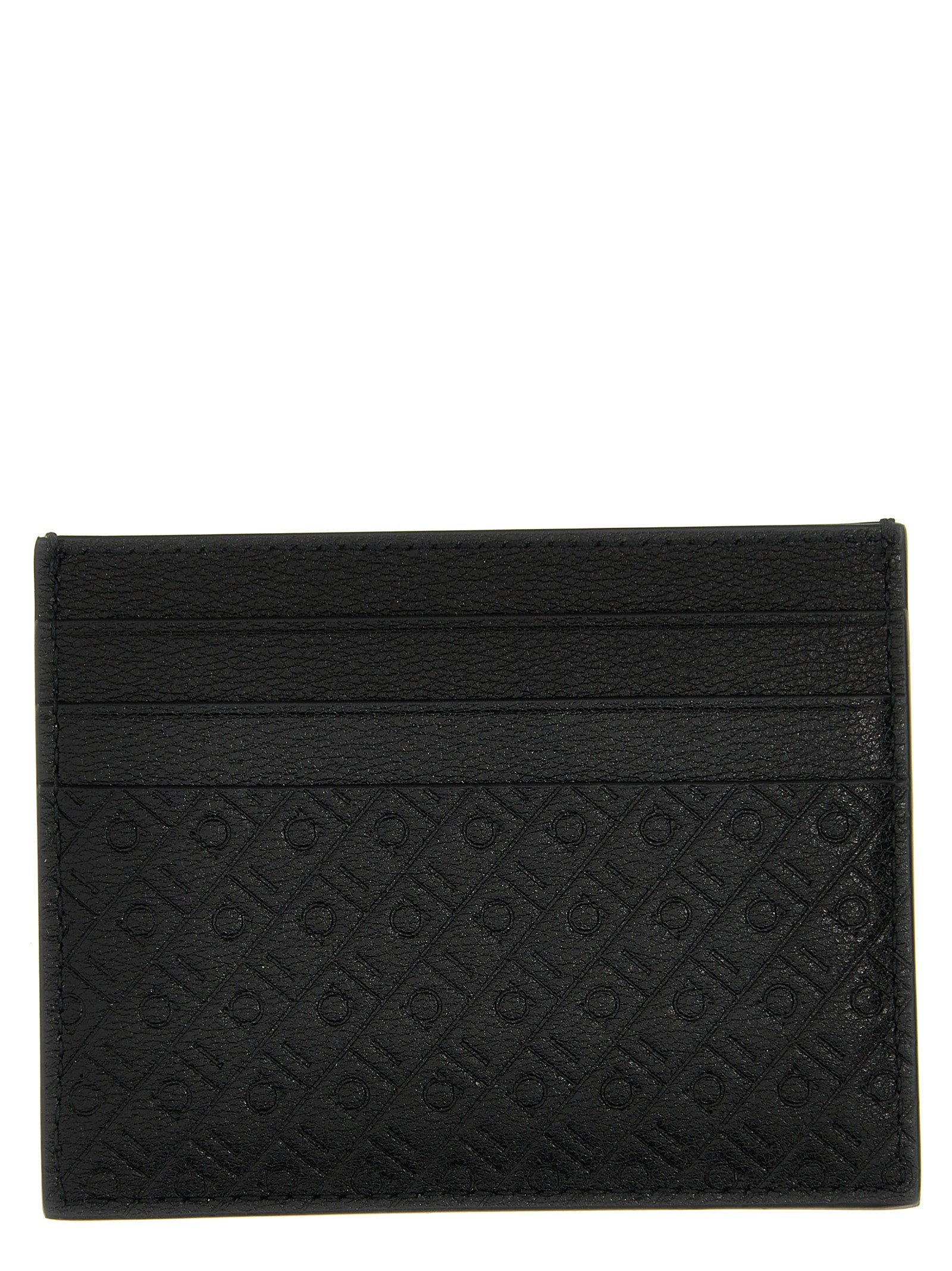 Ferragamo 'Mini Embossed' Card Holder