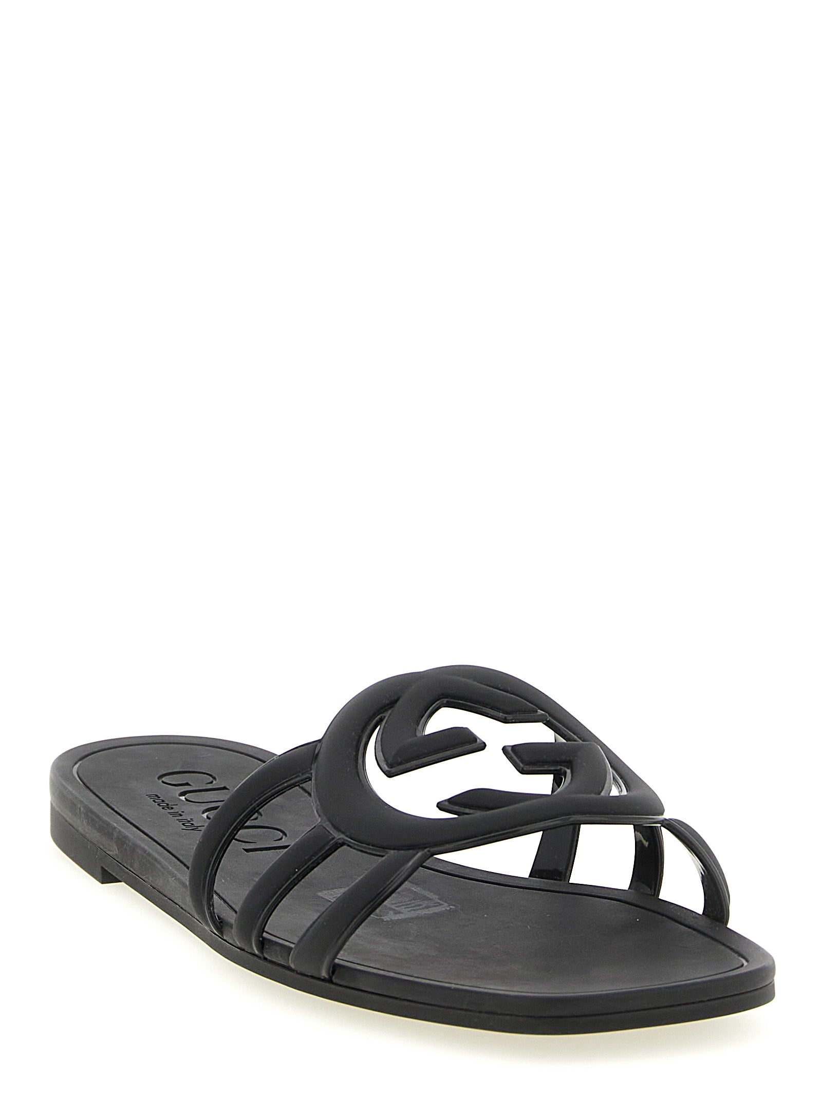 Gucci 'Incrocio Gg' Sandals - 'Gucci Lido' Line