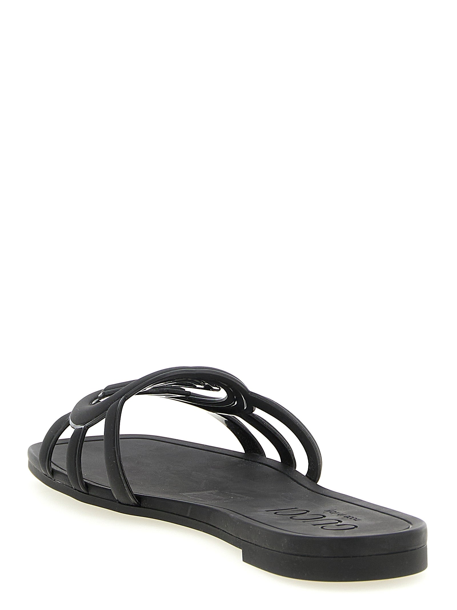 Gucci 'Incrocio Gg' Sandals - 'Gucci Lido' Line