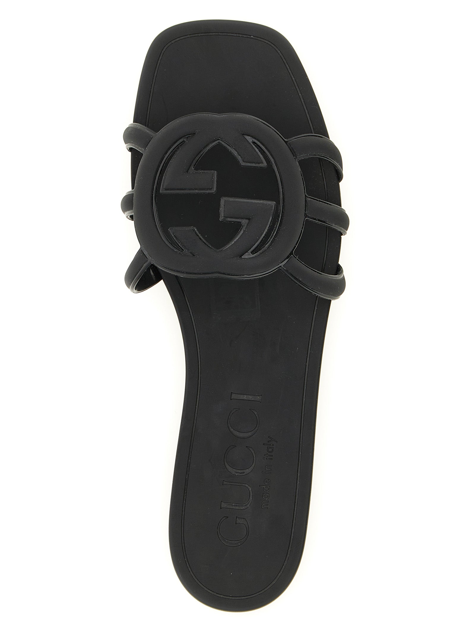 Gucci 'Incrocio Gg' Sandals - 'Gucci Lido' Line