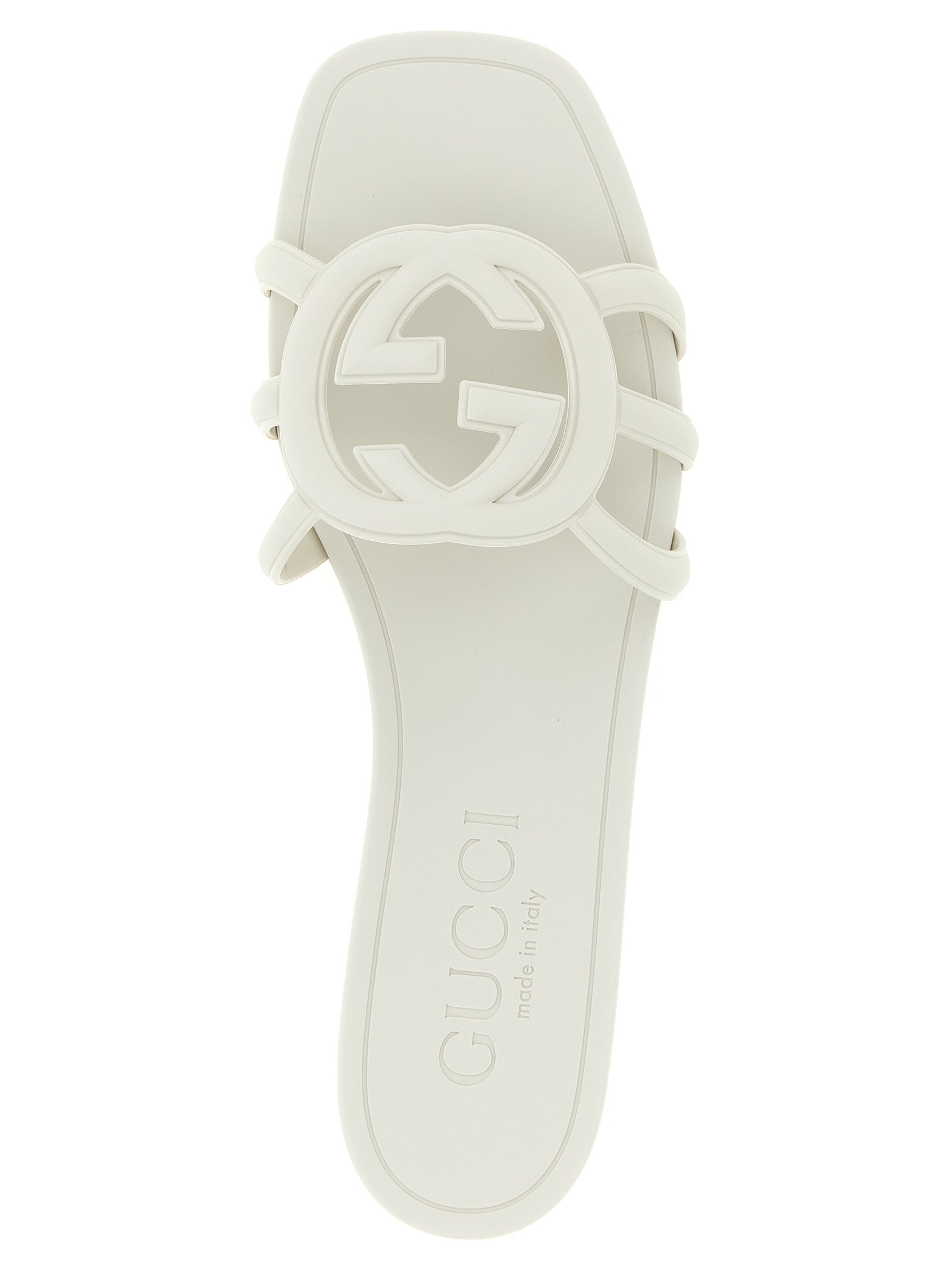 Gucci 'Incrocio Gg' Sandals - 'Gucci Lido' Line
