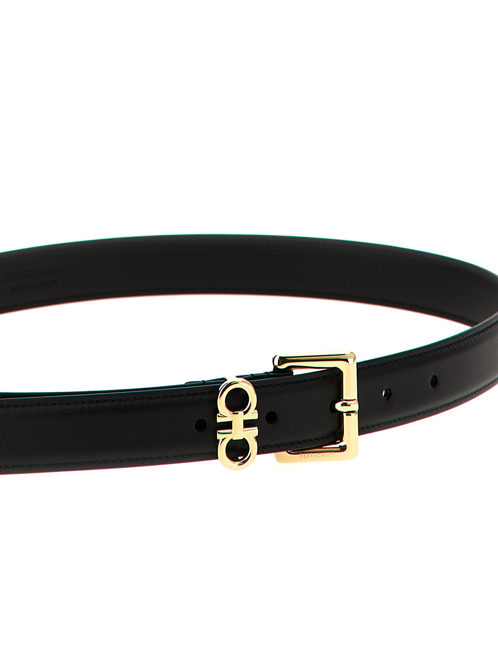 Ferragamo 'Gancini' Double Belt