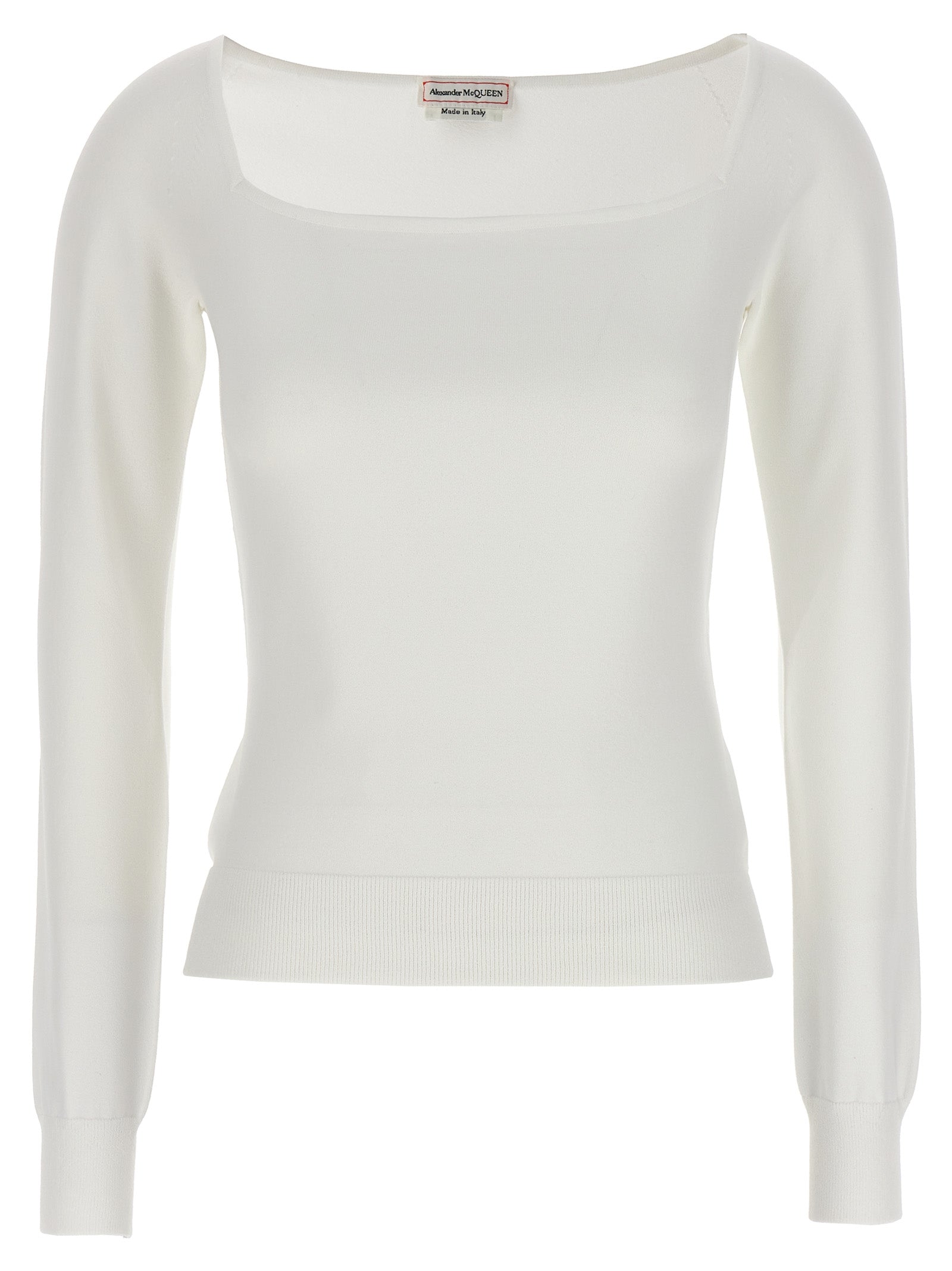 Alexander Mcqueen Square Neckline Top