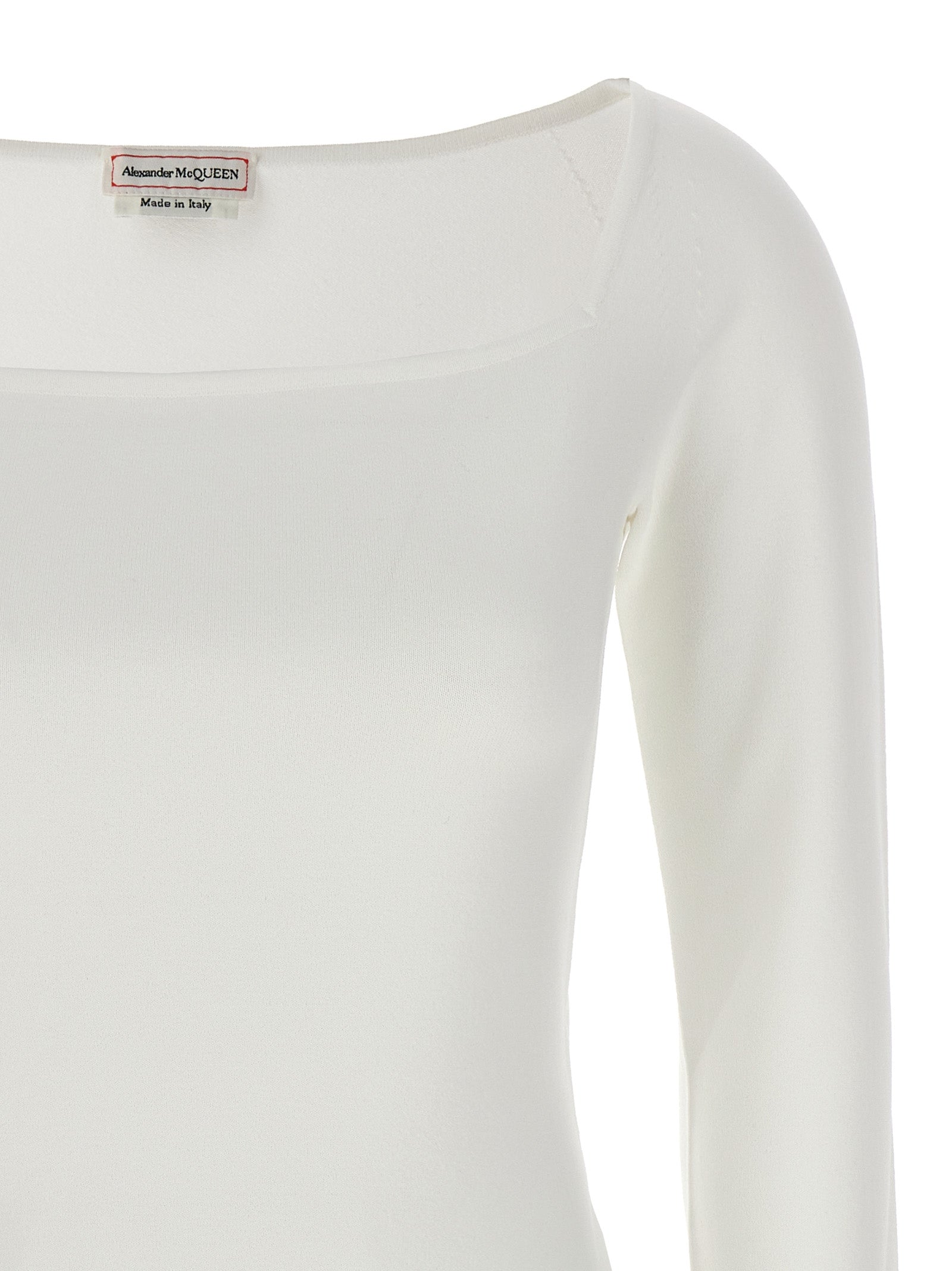 Alexander Mcqueen Square Neckline Top