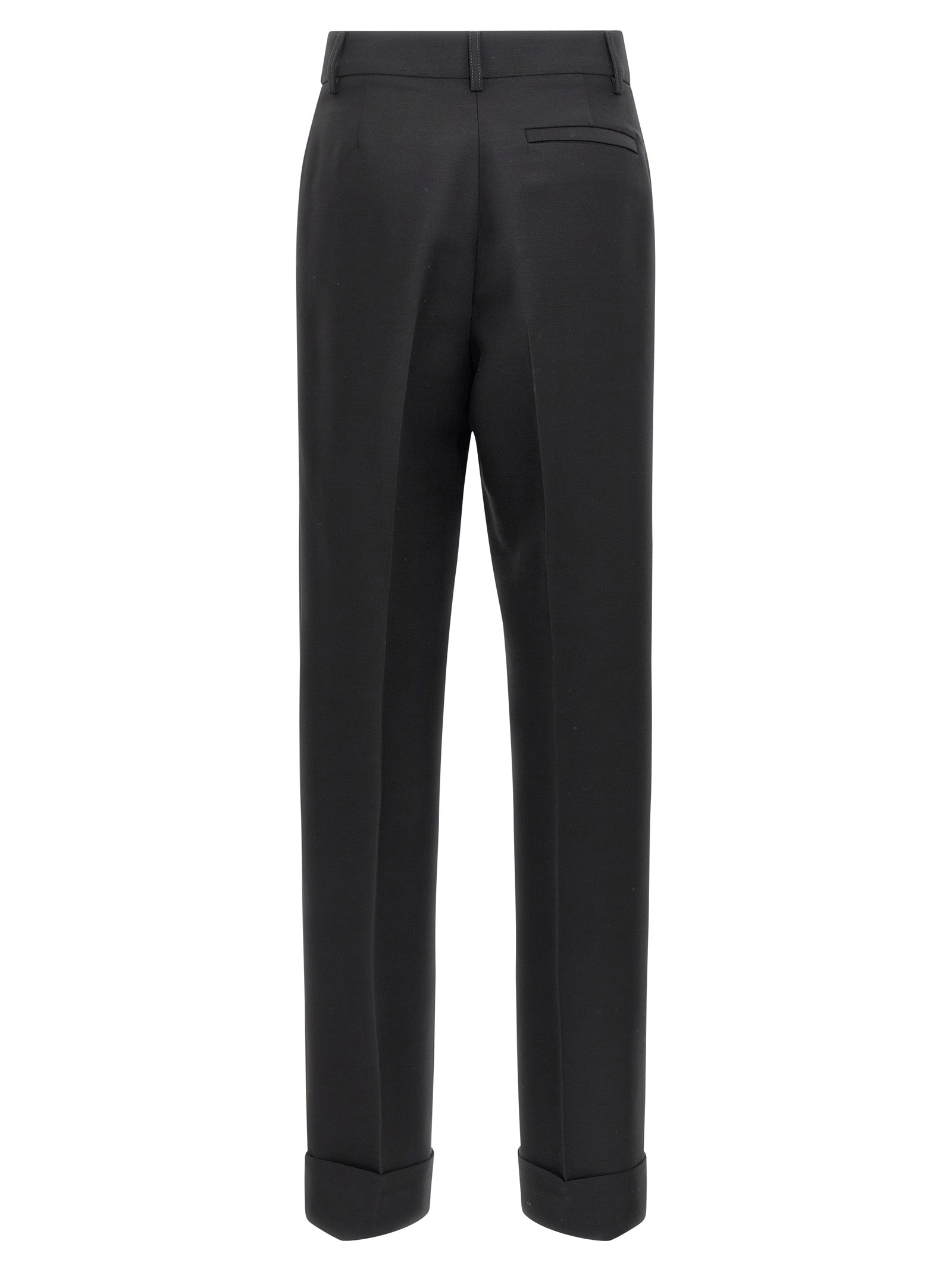 Ferragamo Stretched Pleated Trousers