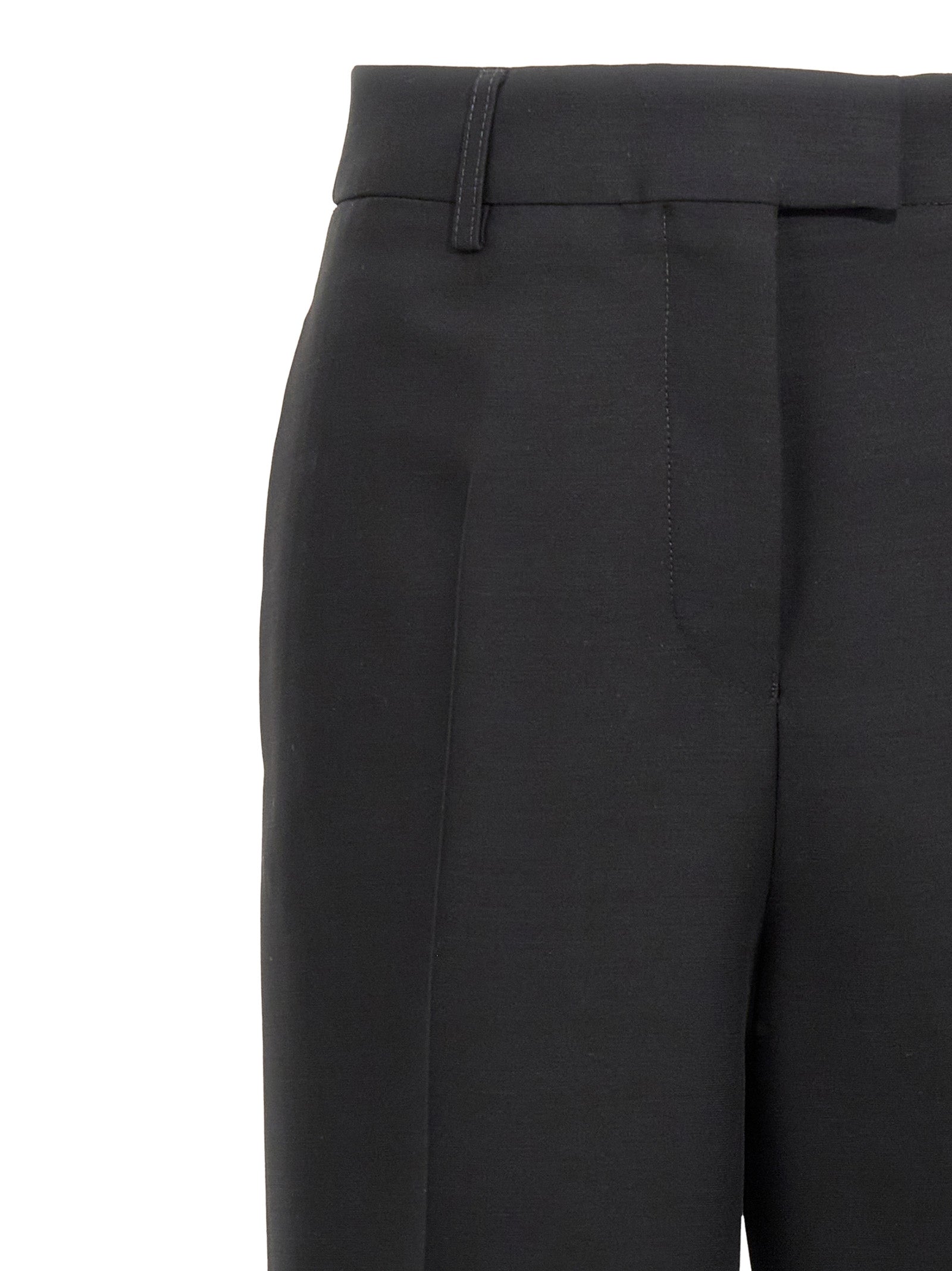 Ferragamo Stretched Pleated Trousers