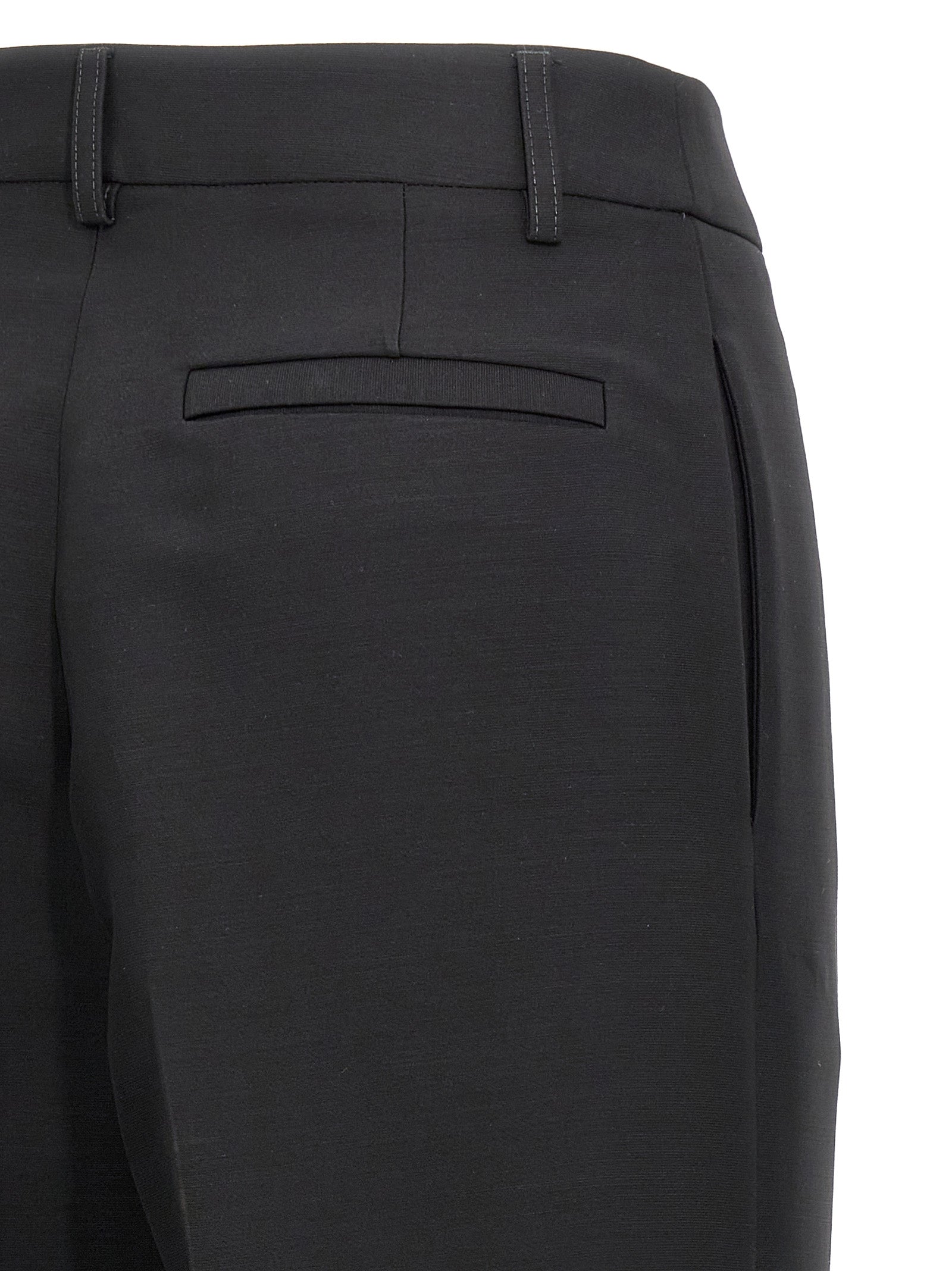 Ferragamo Stretched Pleated Trousers