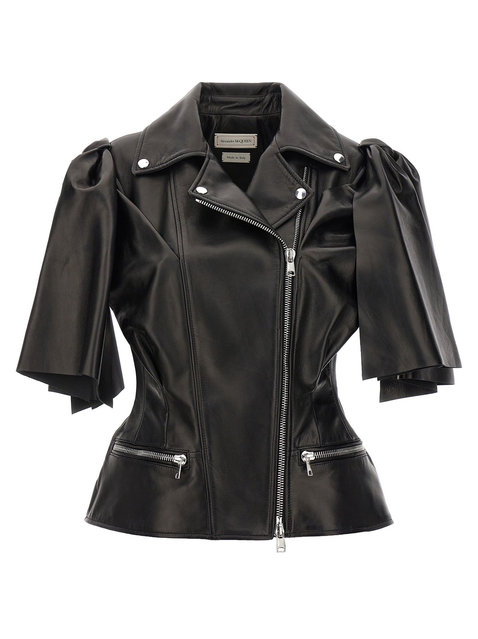 Alexander Mcqueen 'Bow Knot' Biker Vest