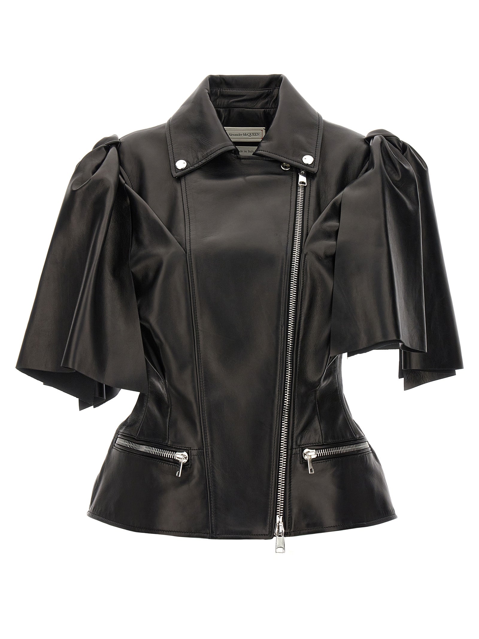 Alexander Mcqueen 'Bow Knot' Biker Vest