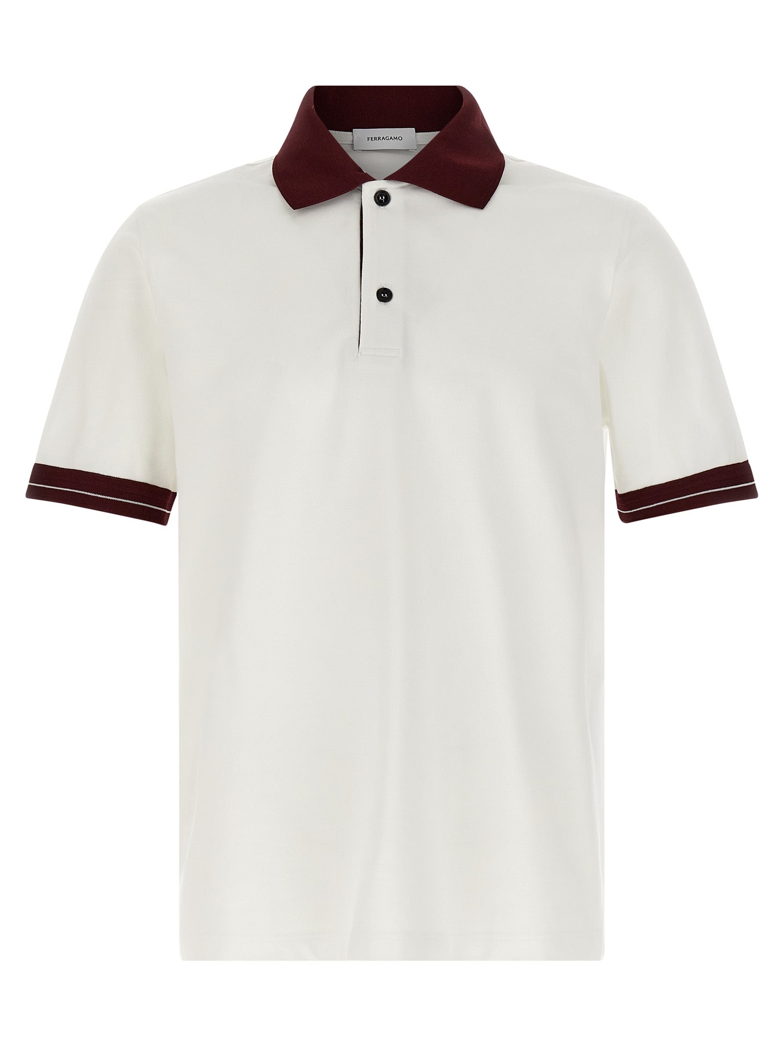 Ferragamo Piqué Polo Shirt