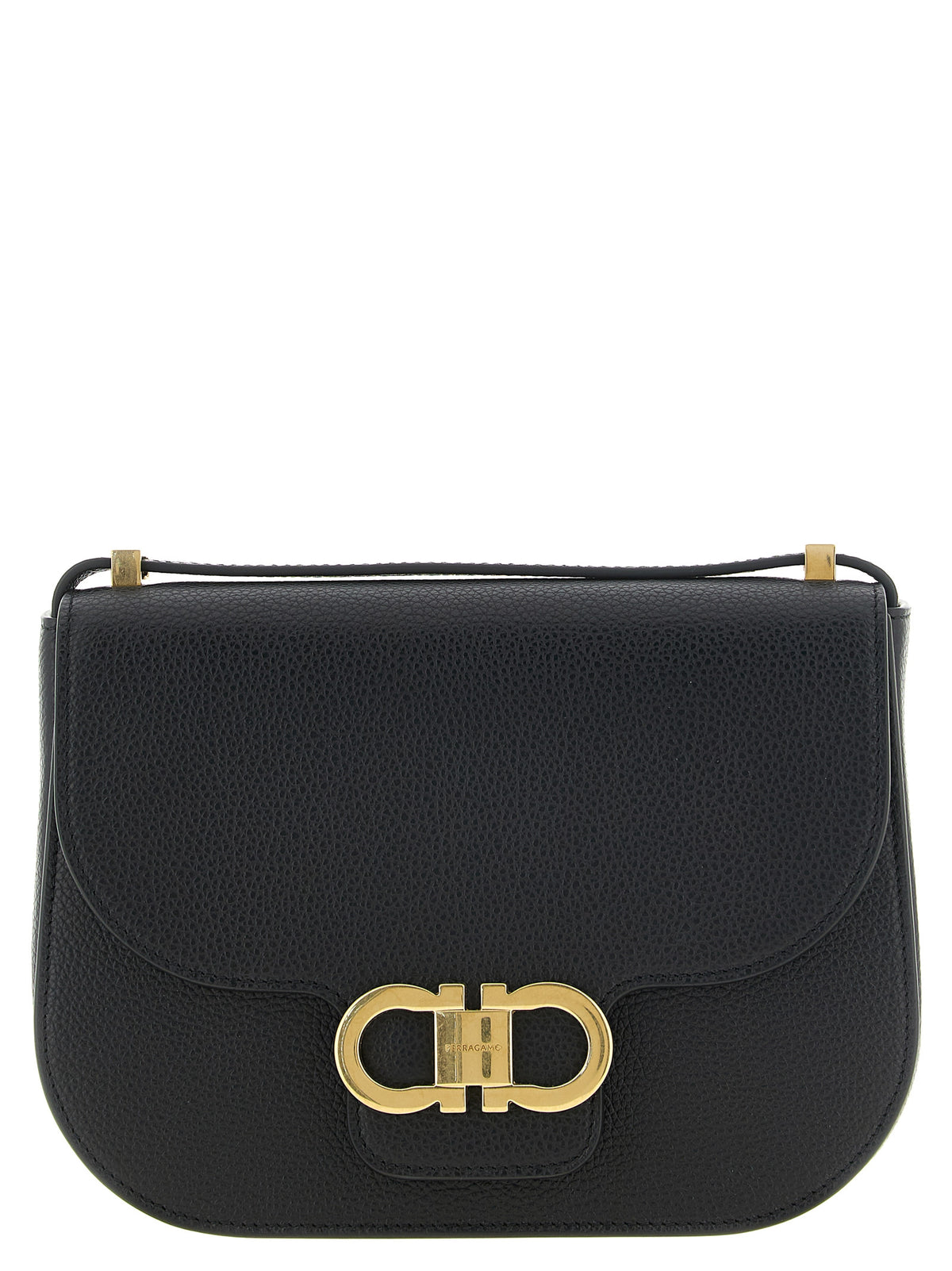 Ferragamo 'North-South Double Gancini' Crossbody Bag