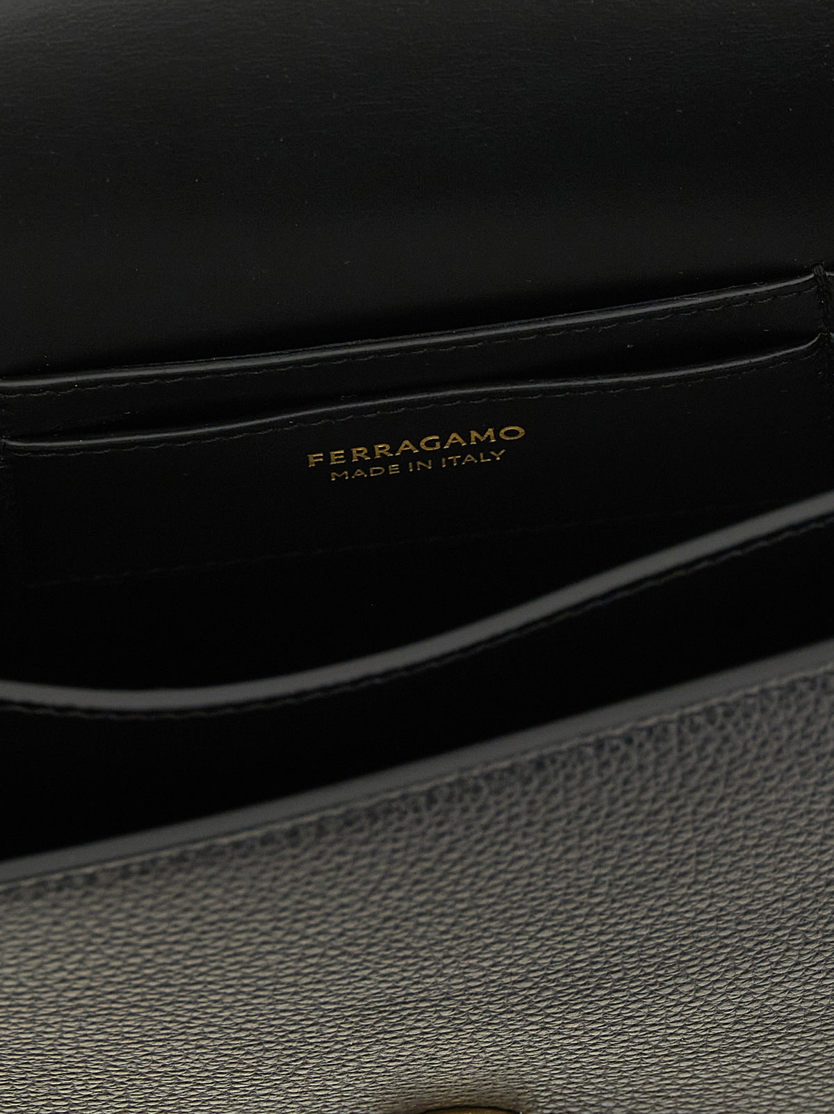 Ferragamo 'North-South Double Gancini' Crossbody Bag