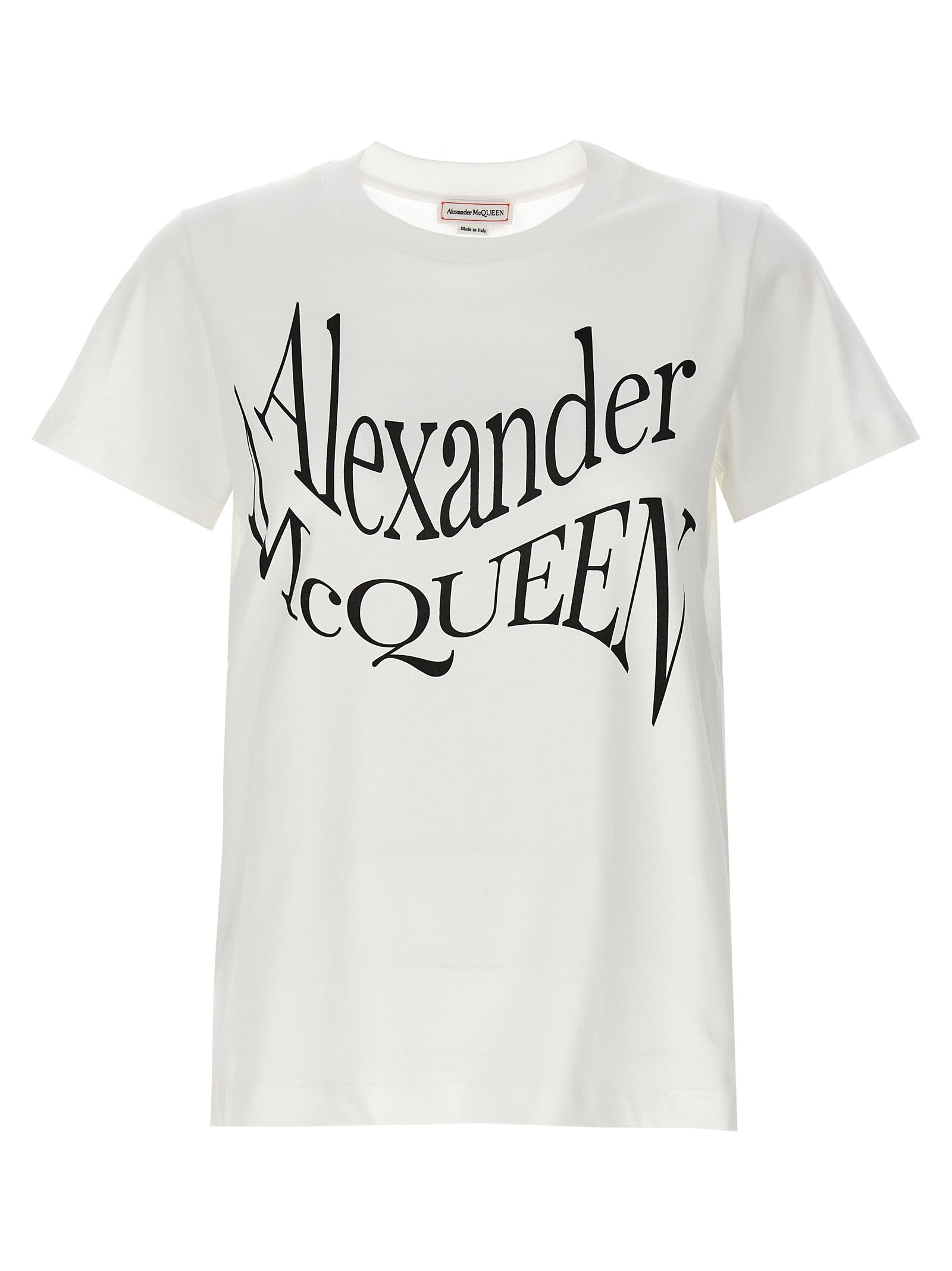 Alexander Mcqueen Logo Print T-Shirt