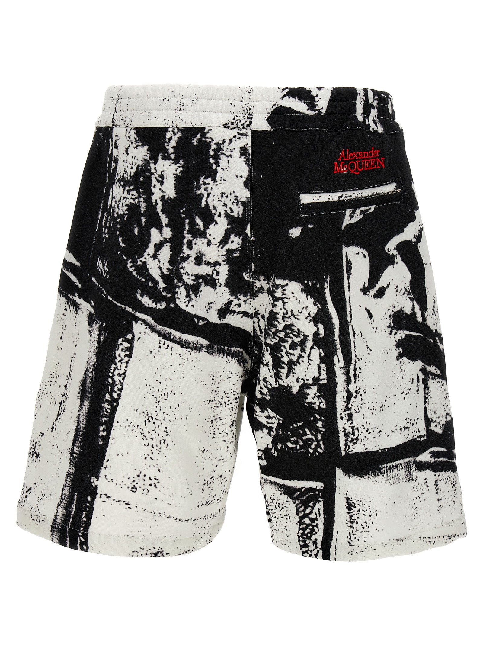 Alexander Mcqueen All-Over Print Bermuda Shorts