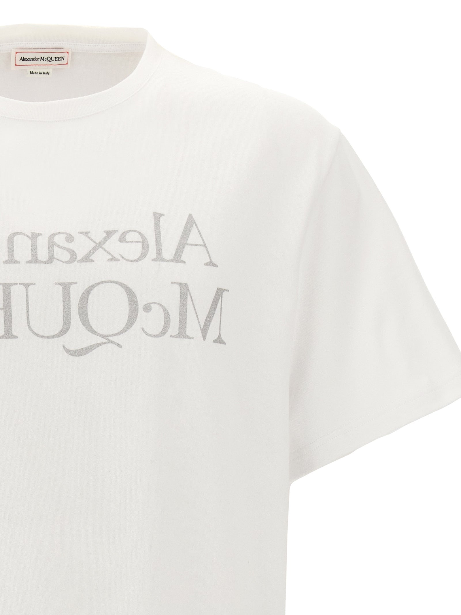 Alexander Mcqueen Logo Print T-Shirt