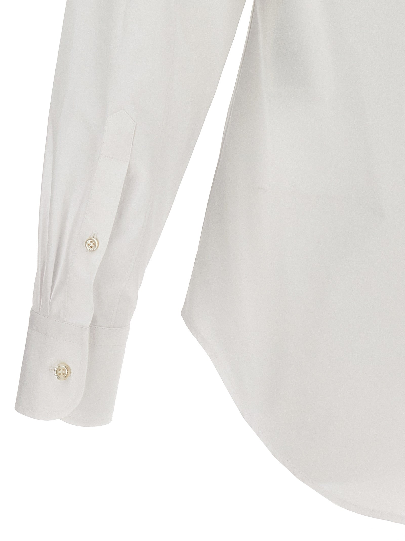 Alexander Mcqueen Embroidered Collar Shirt