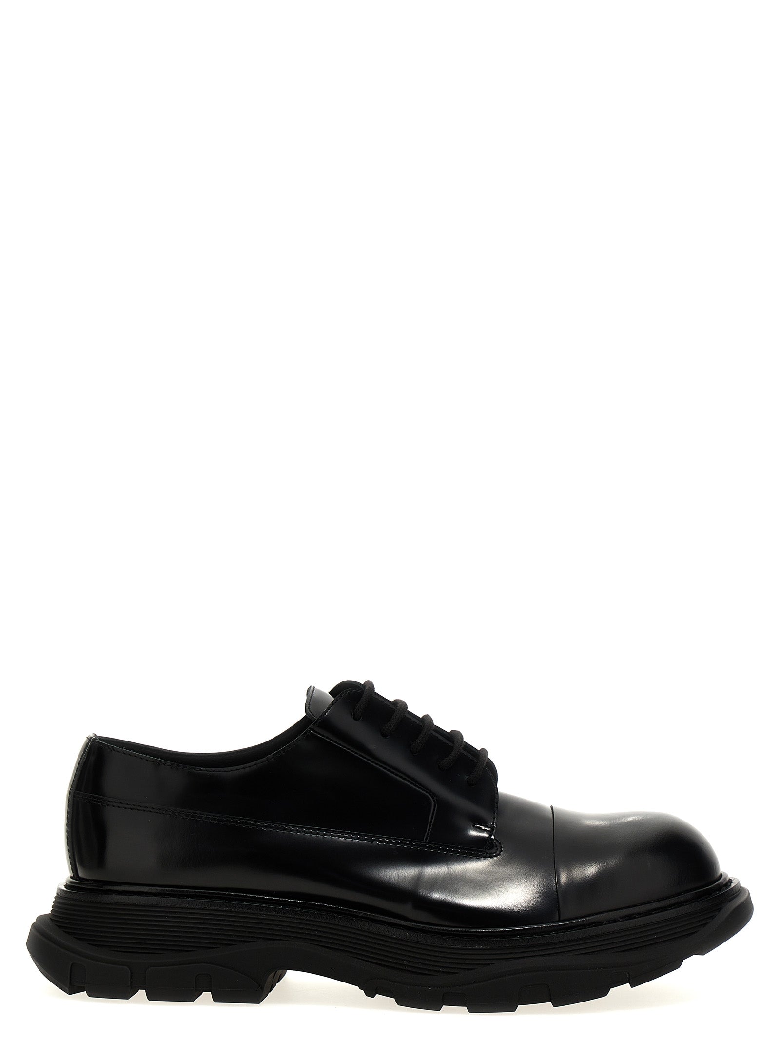 Alexander Mcqueen Leather Lace-Up Shoes