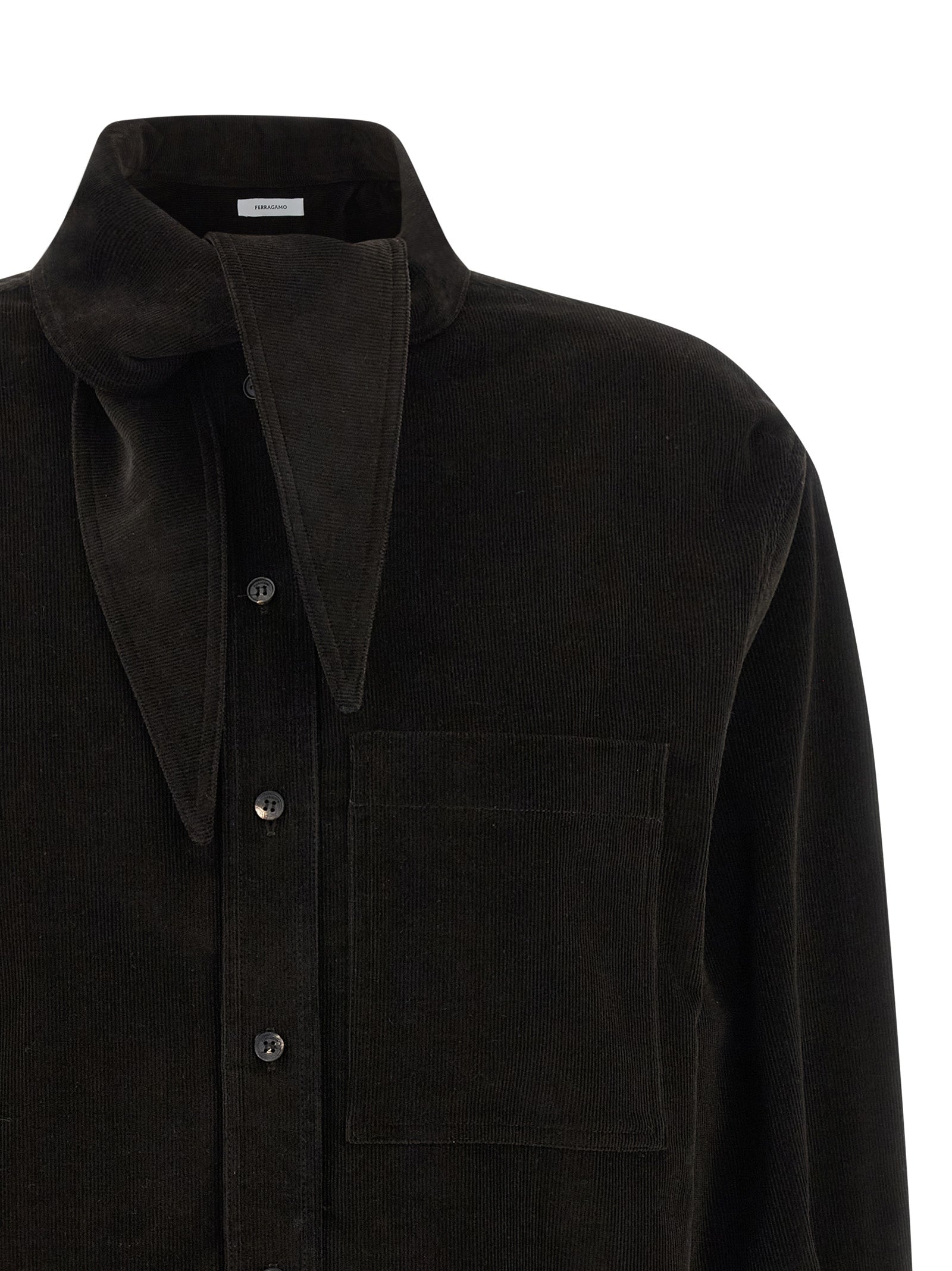 Ferragamo Velvet Overshirt