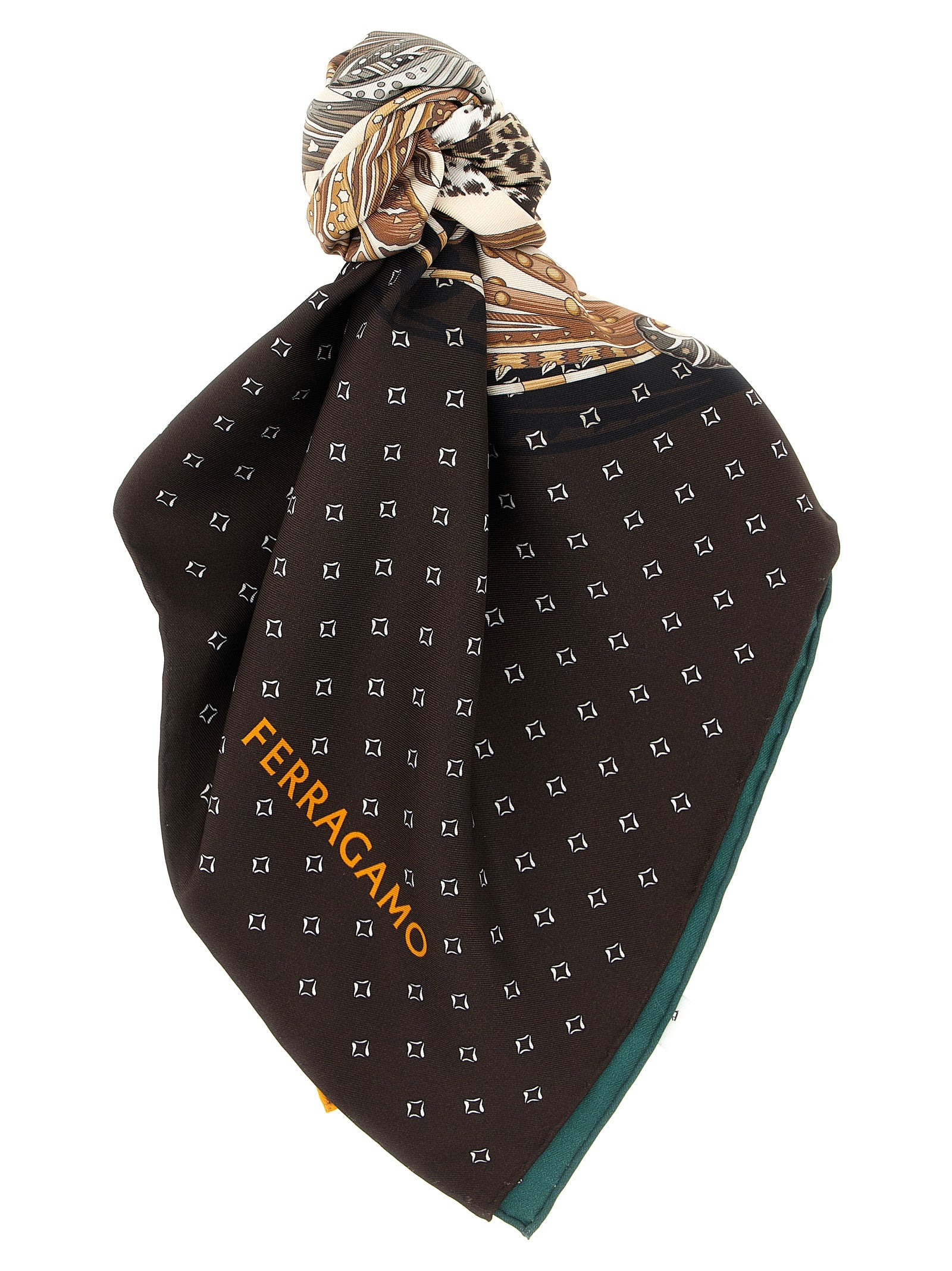 Ferragamo 'Madras' Print Scarf