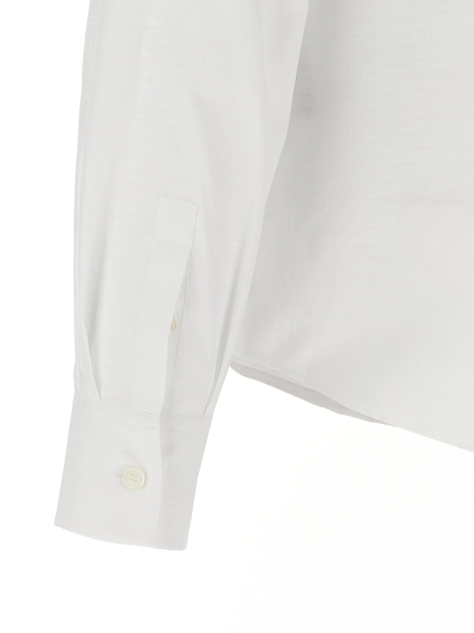 Ferragamo 'Gancini' Jacquard Shirt
