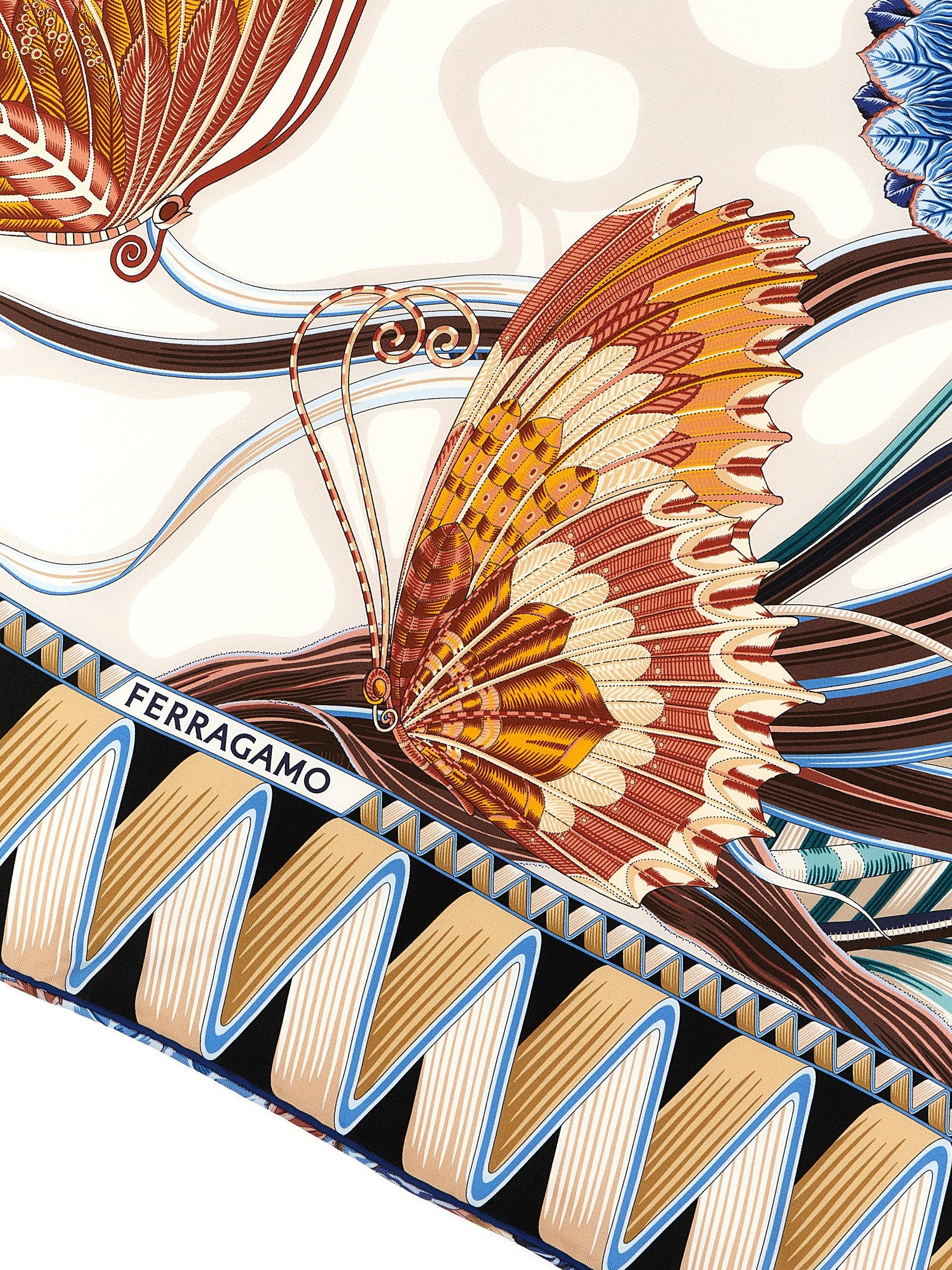 Ferragamo 'Giada' Triangle Scarf