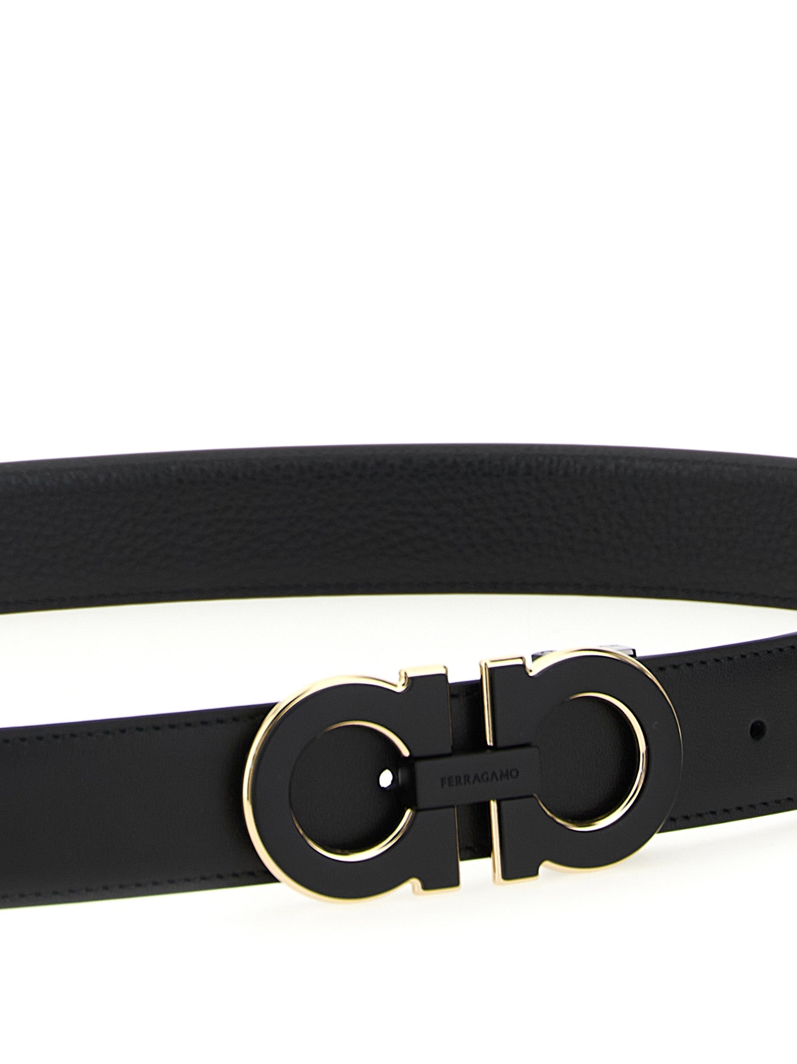 Ferragamo 'Gancini' Reversible Belt