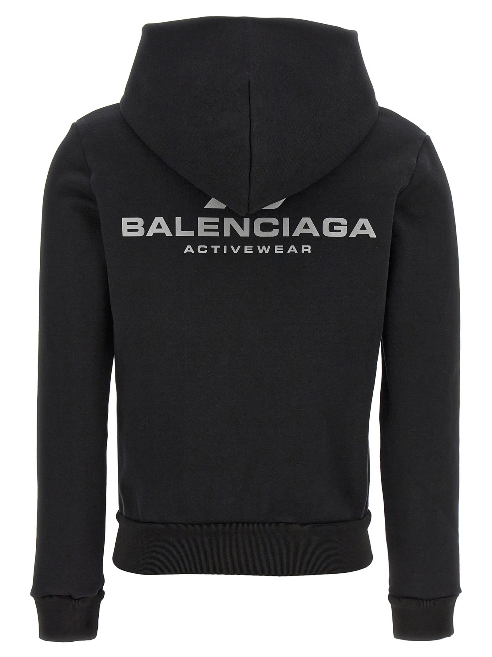 Balenciaga Logo Print Hoodie