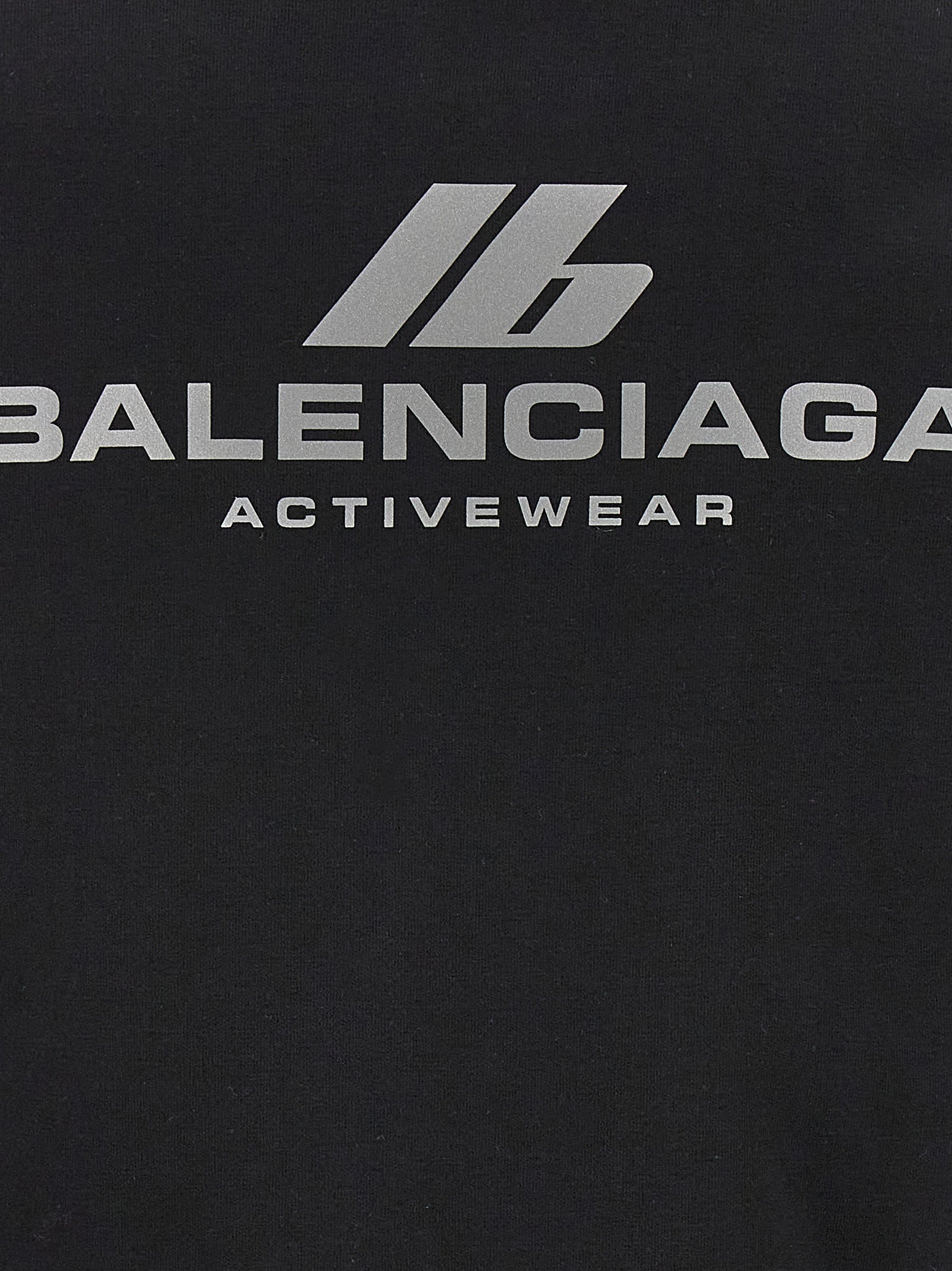 Balenciaga Logo Print Hoodie