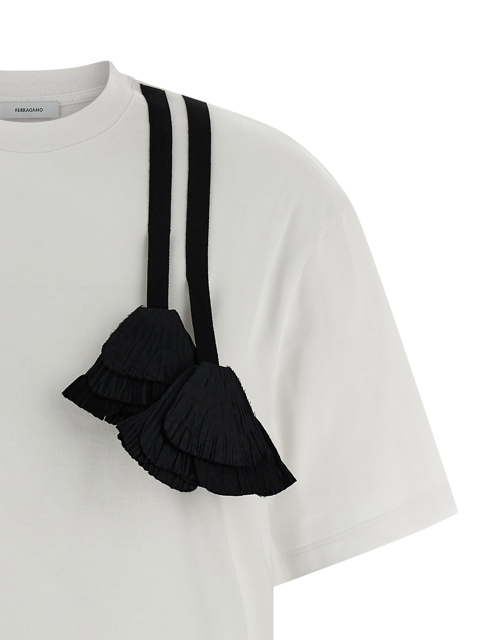 Ferragamo Floral Insert T-Shirt