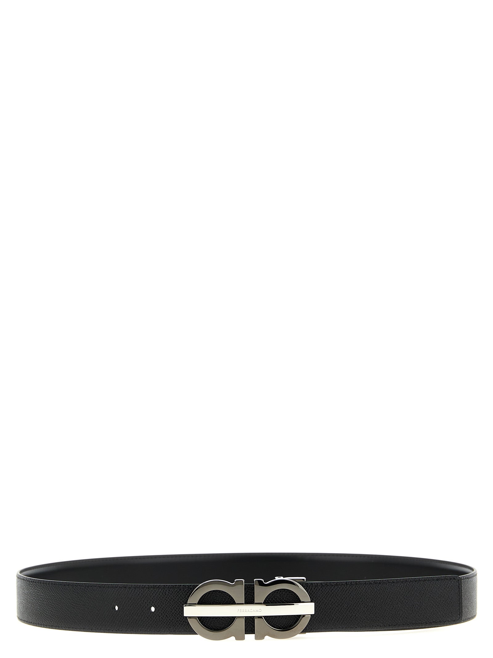 Ferragamo 'Gancini' Reversible Belt