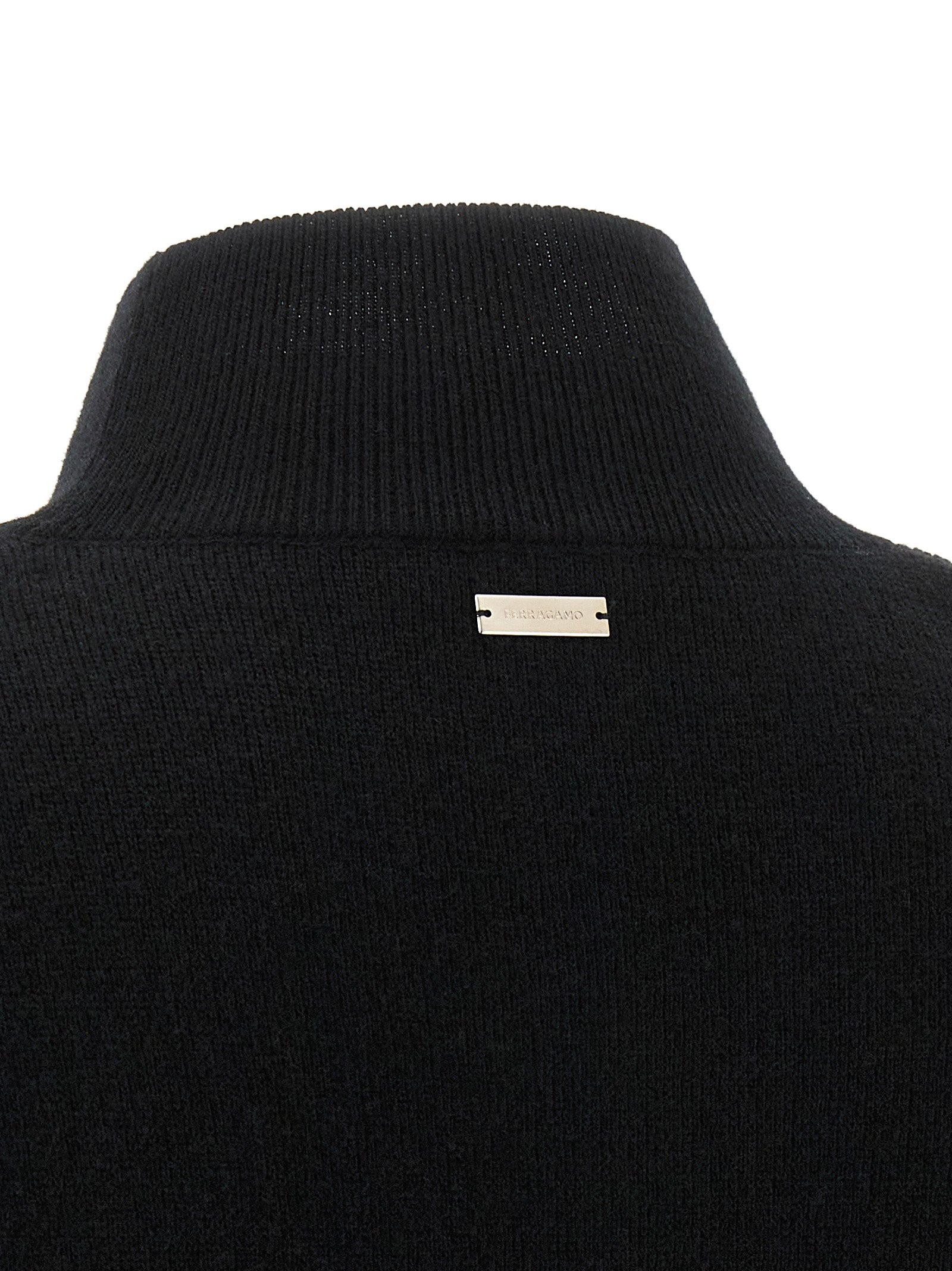 Ferragamo Floral Insert Sweater