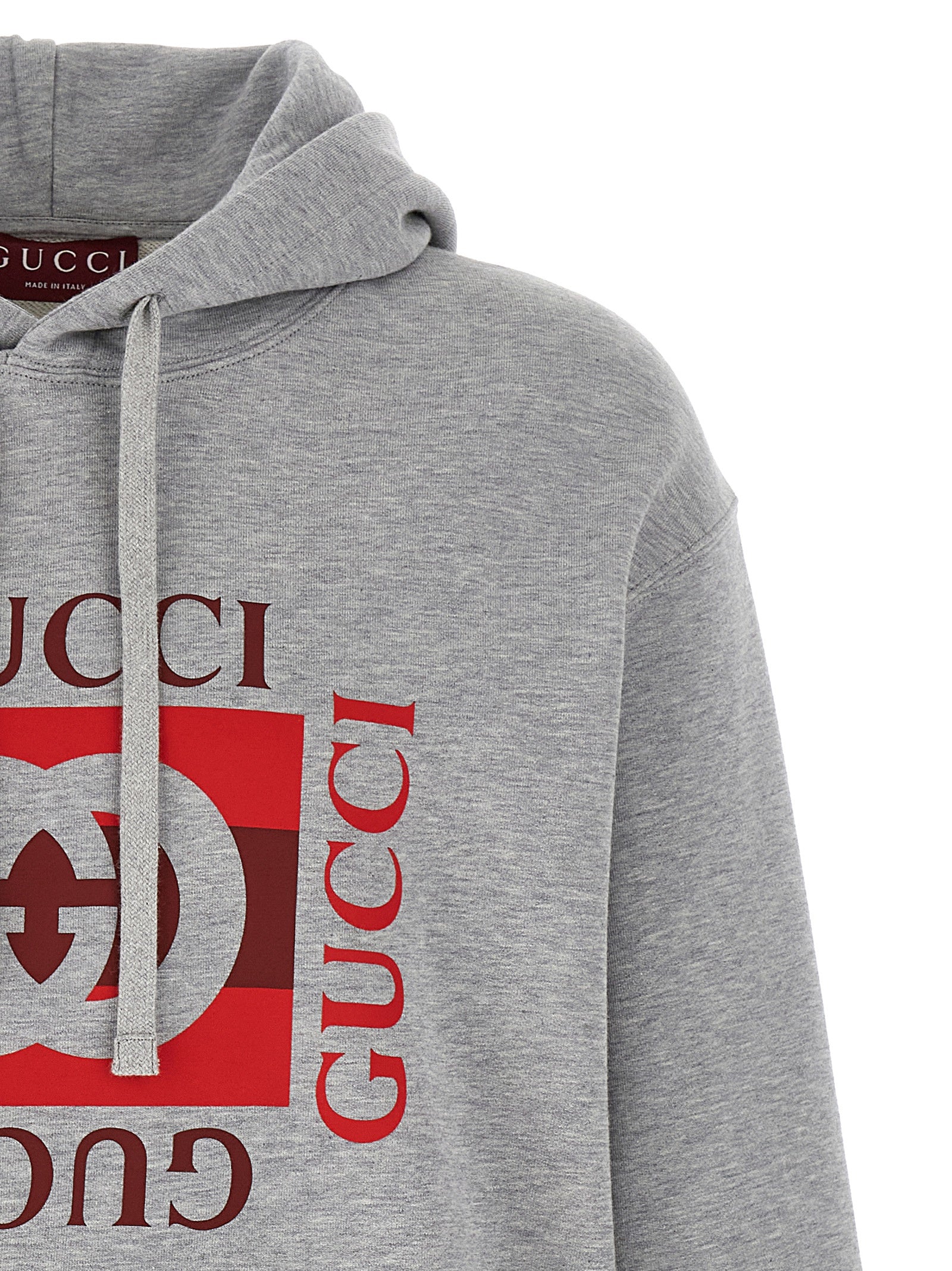 Gucci 'Gucci Incrocio Gg' Print Hoodie