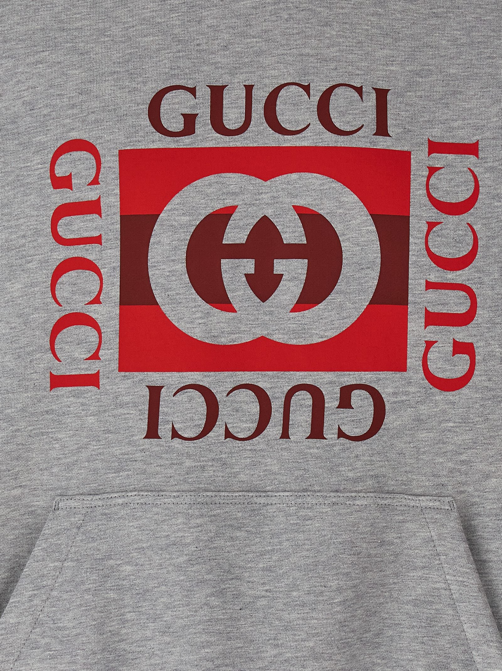 Gucci 'Gucci Incrocio Gg' Print Hoodie