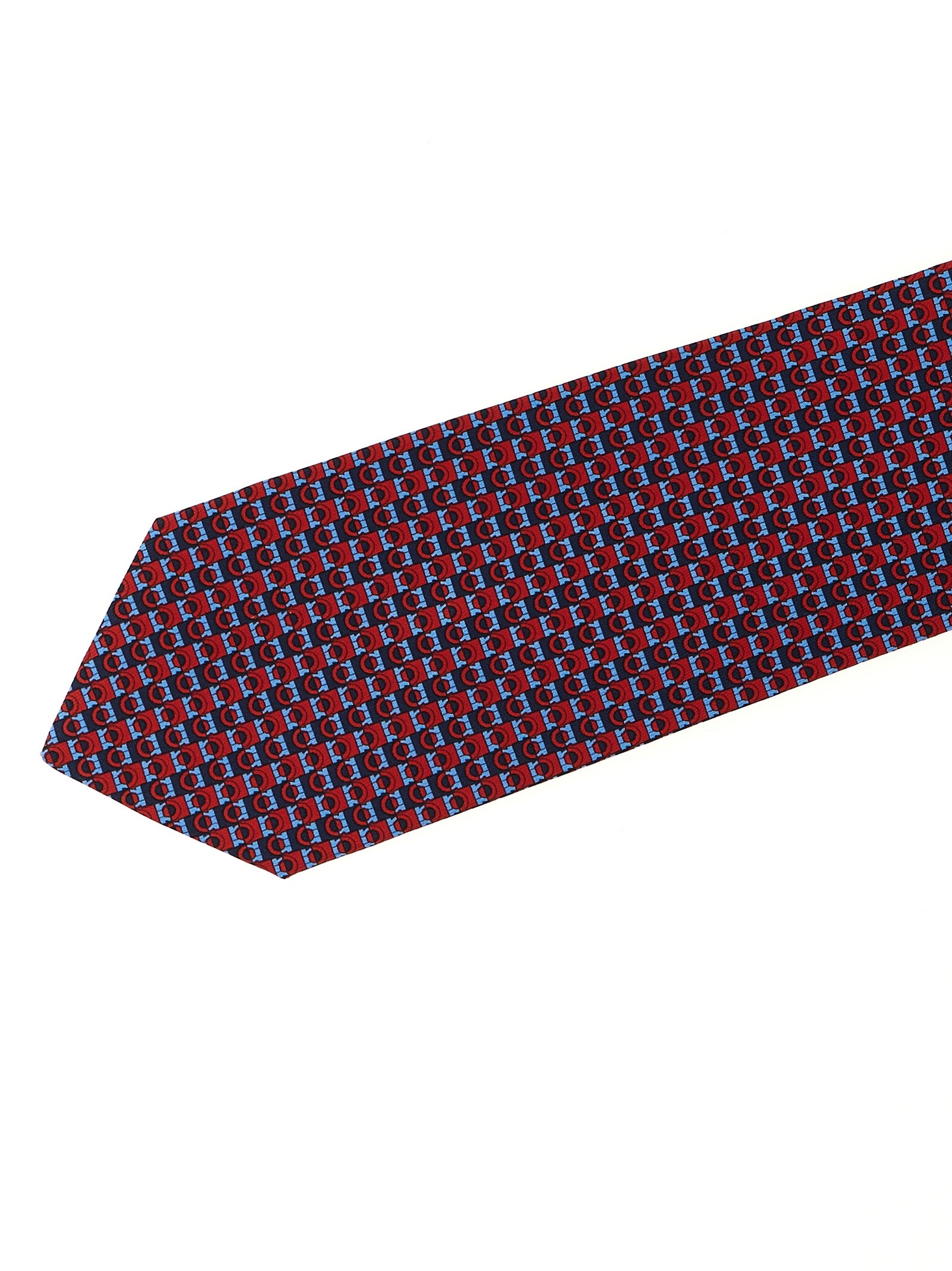 Ferragamo 'Gancini' Print Tie