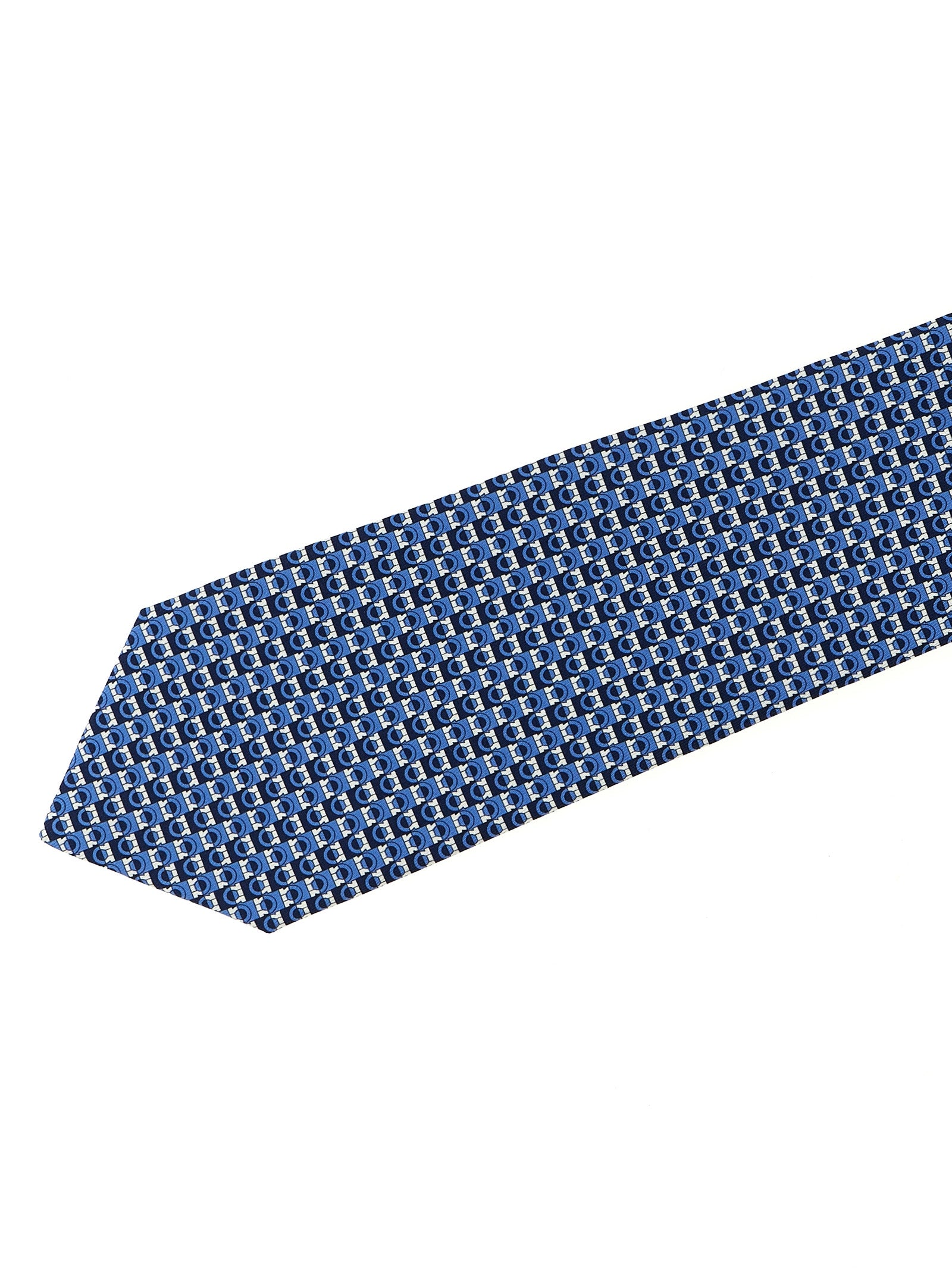 Ferragamo 'Gancini' Print Tie