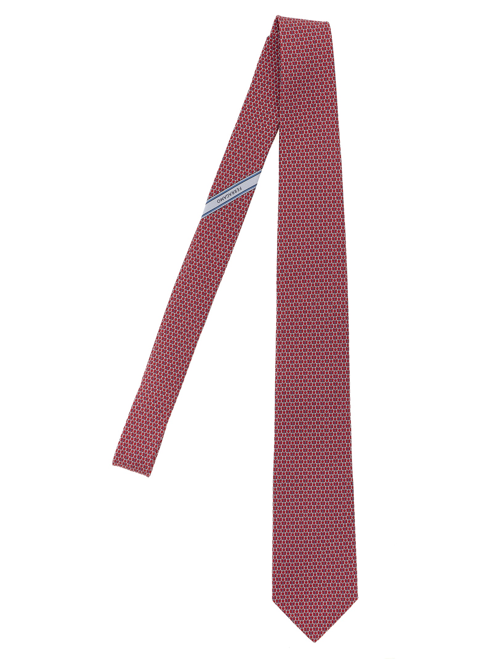 Ferragamo 'Gancini' Print Tie