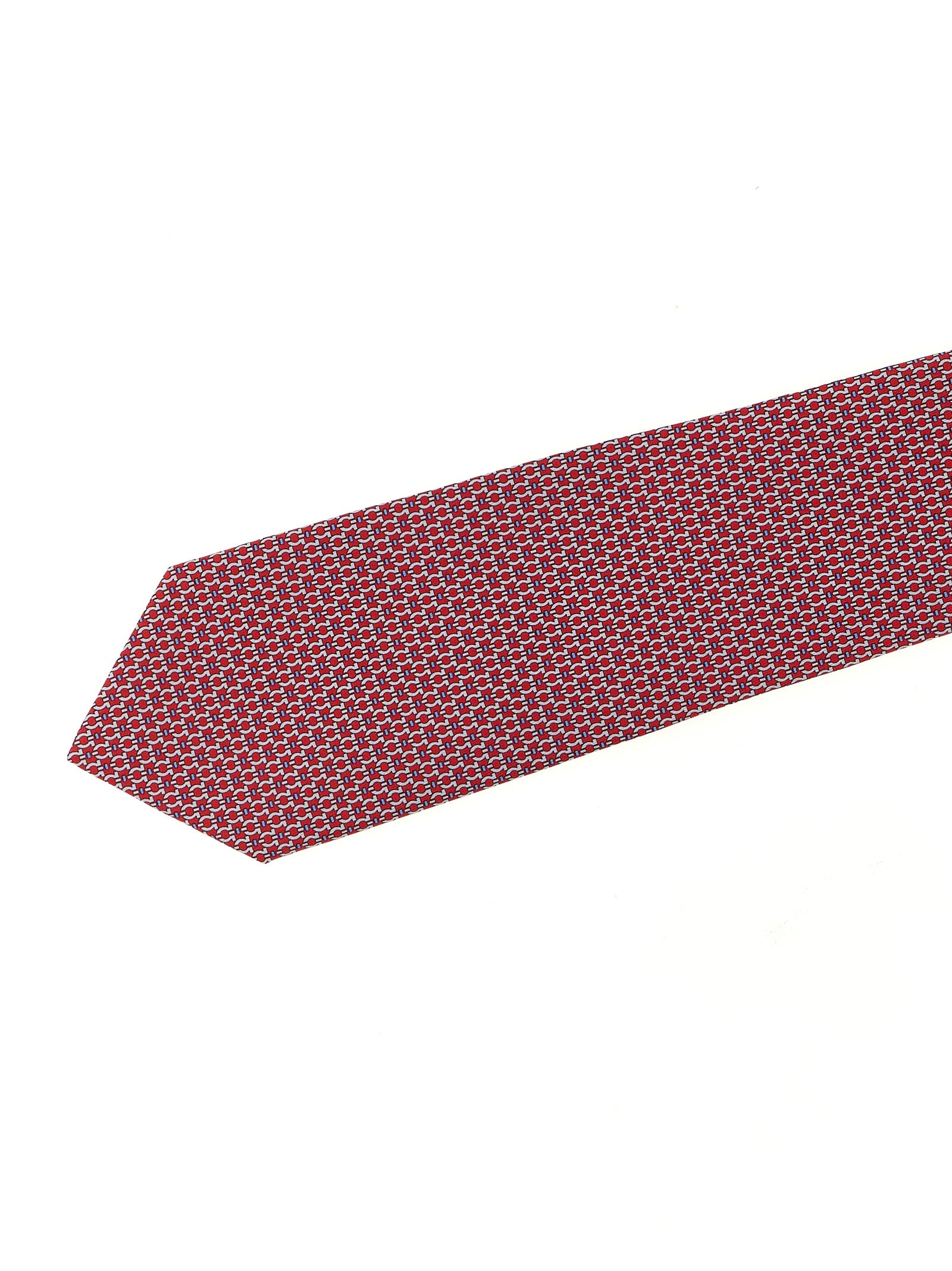 Ferragamo 'Gancini' Print Tie