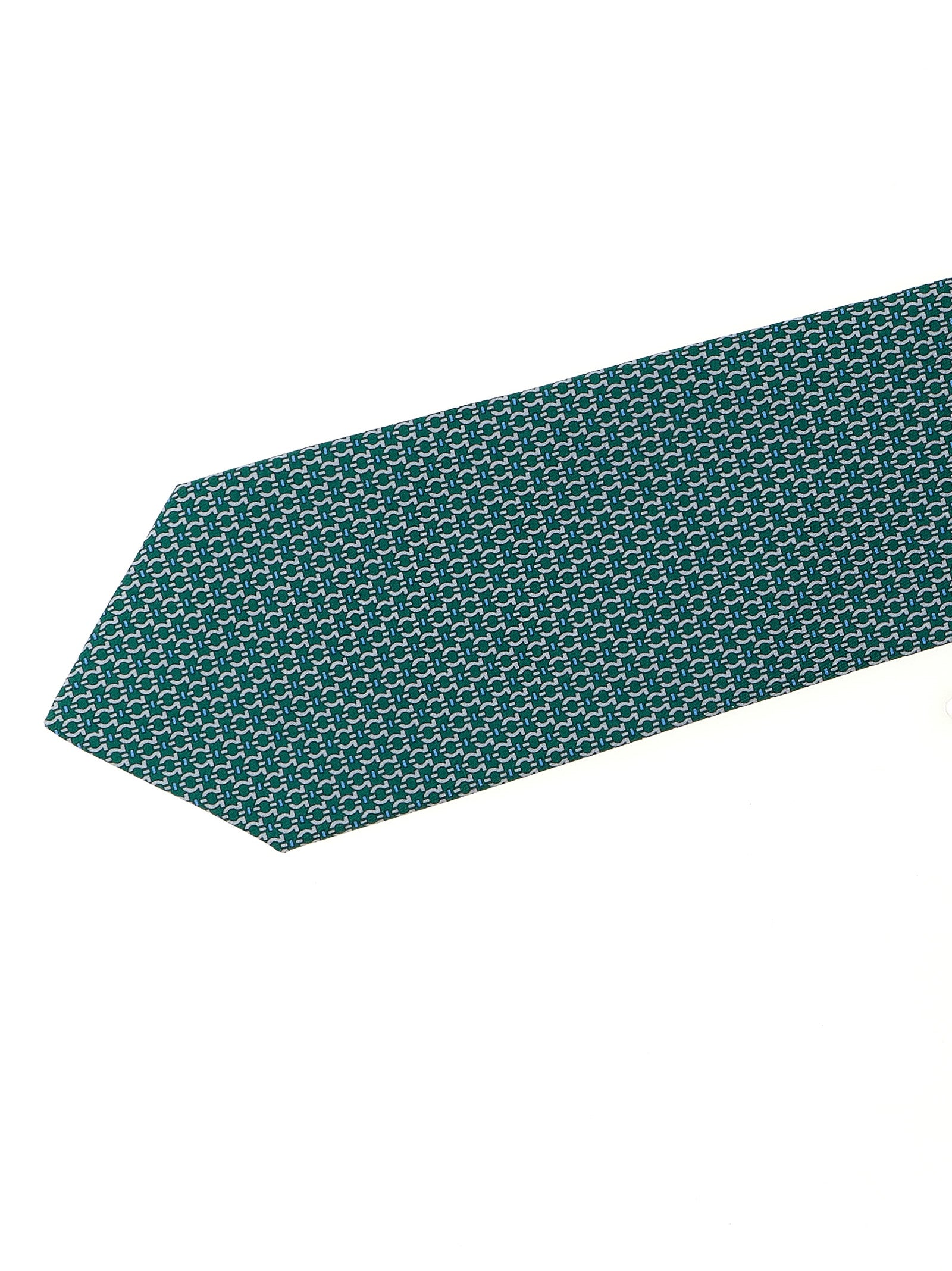 Ferragamo 'Gancini' Print Tie
